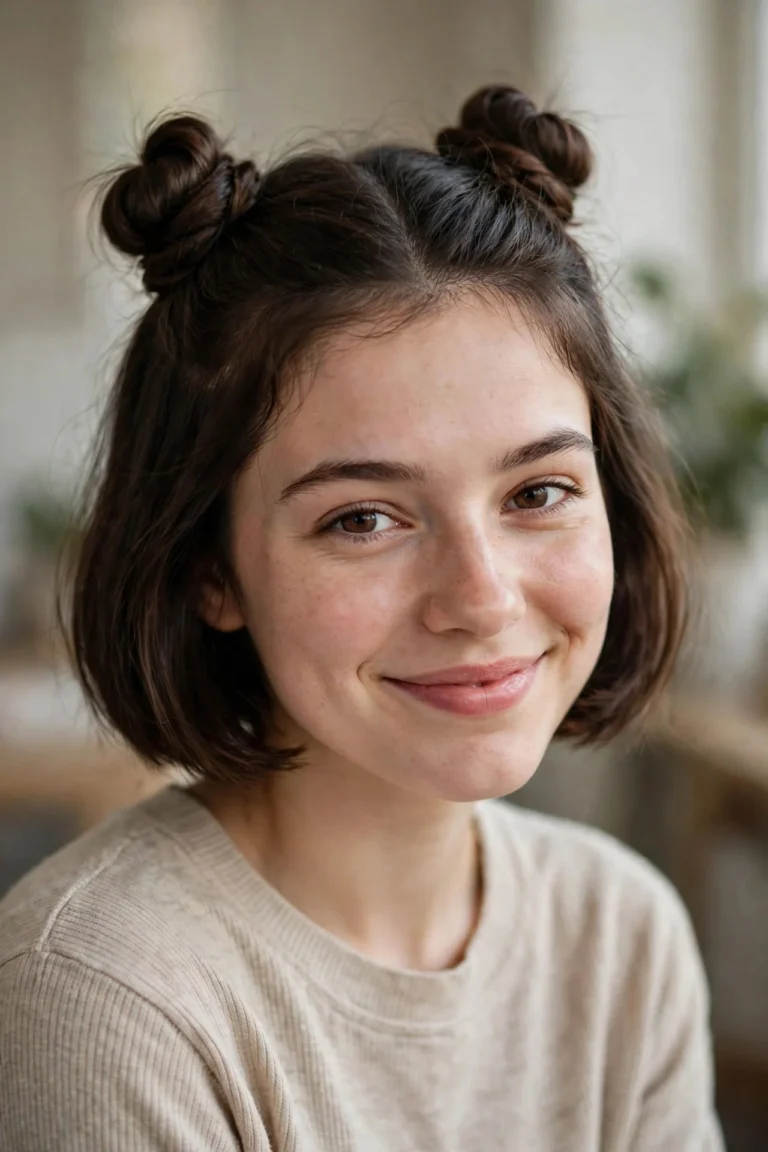 How to Do Space Buns on Short Hair (2026)