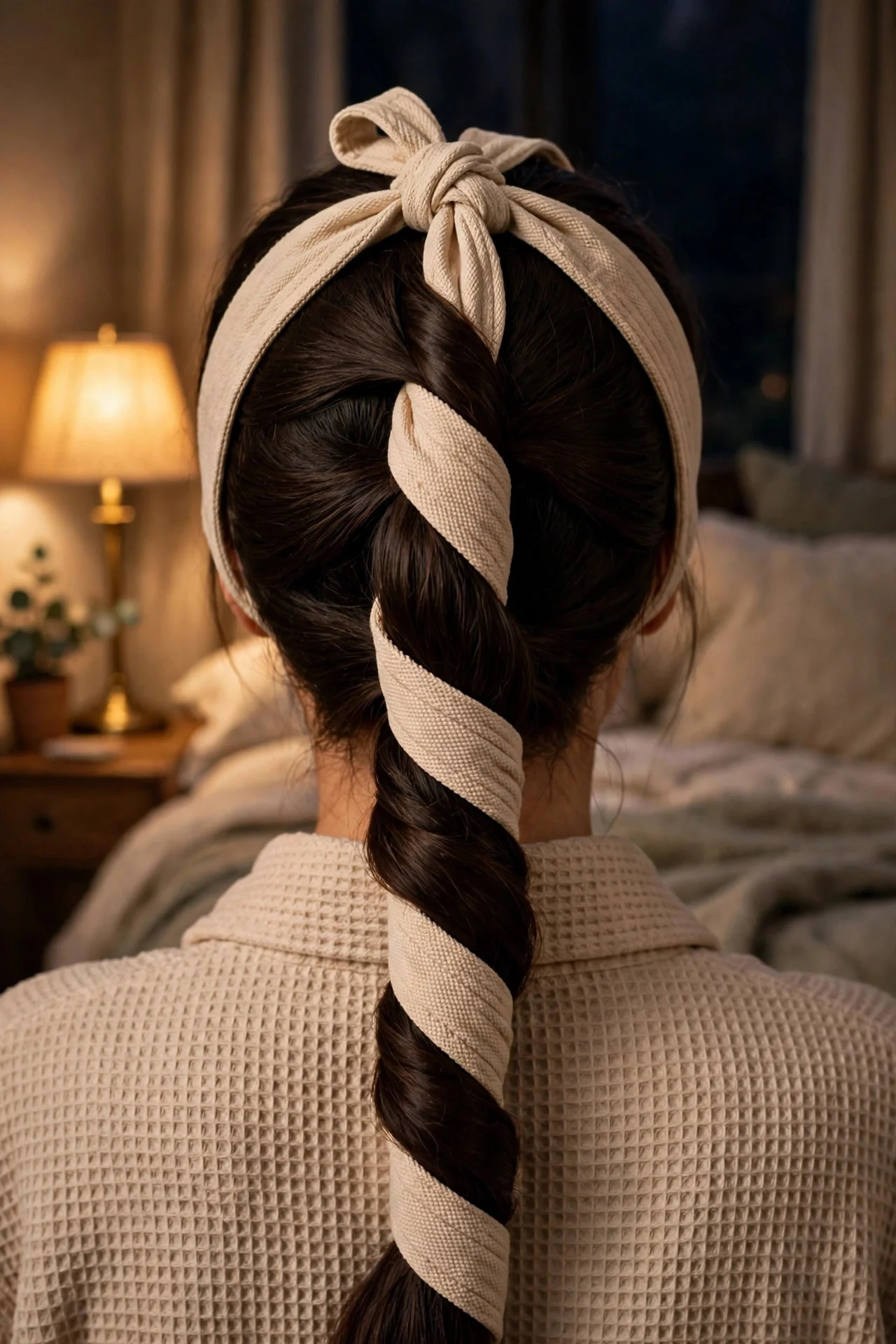 Bathrobe Belt Waves