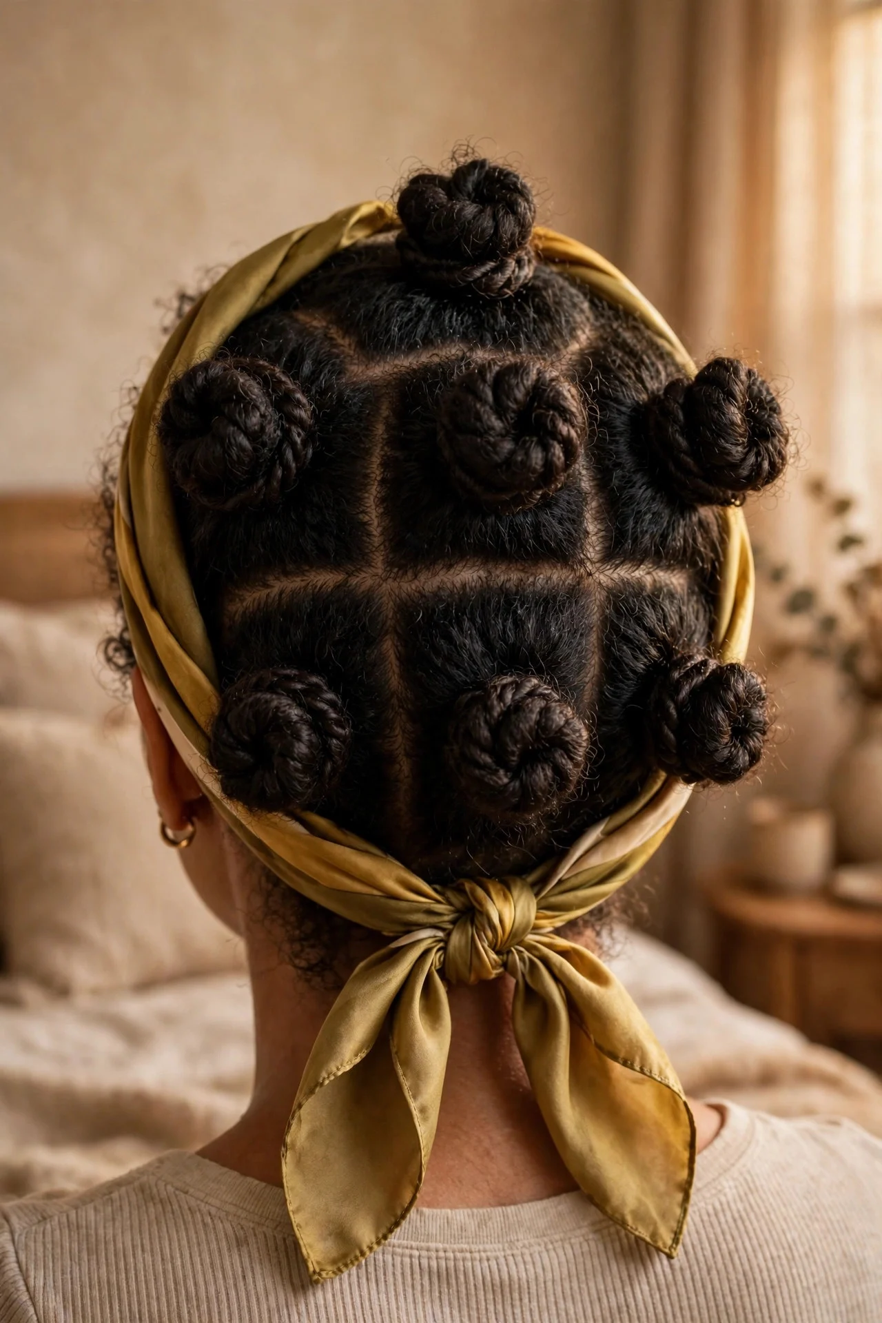 Rope Twist Buns