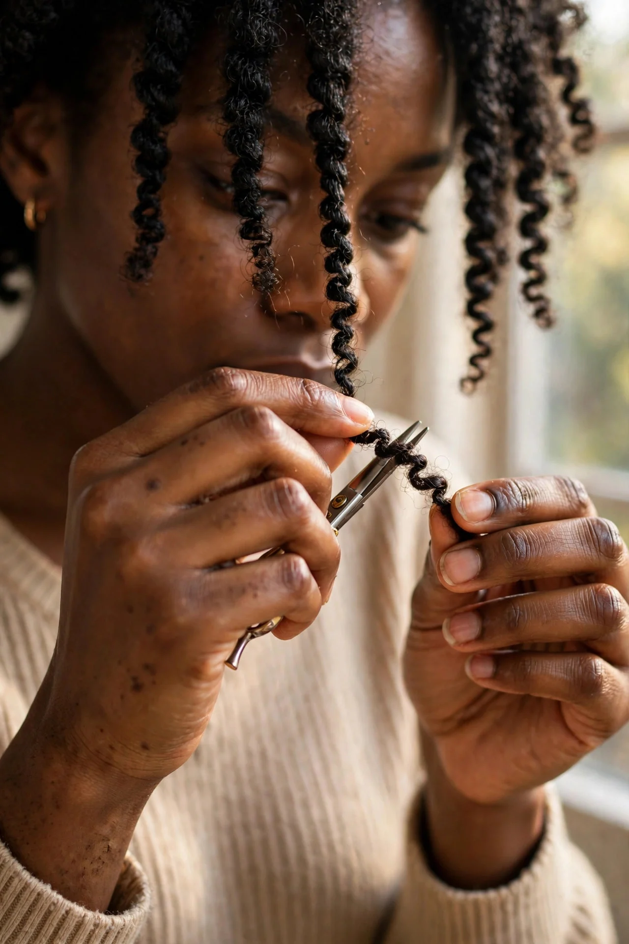 The Two-Strand Twist (for Curls and Coils)