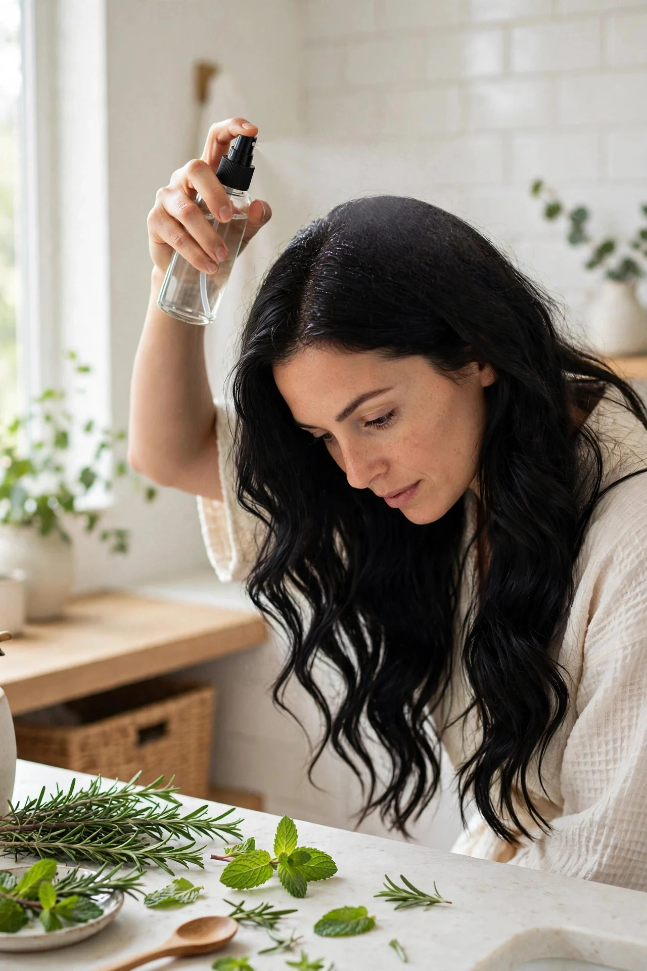 Rosemary and Peppermint Scalp Spray