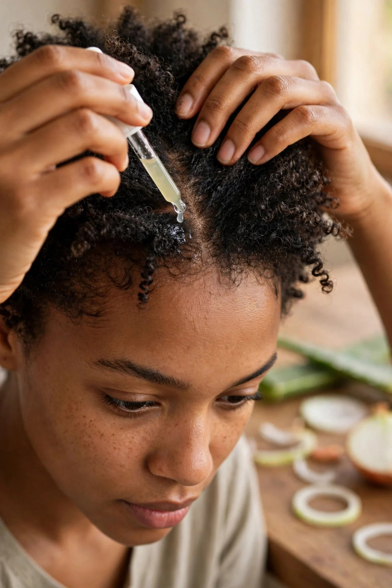 Aloe Vera + Onion Juice Growth Mask