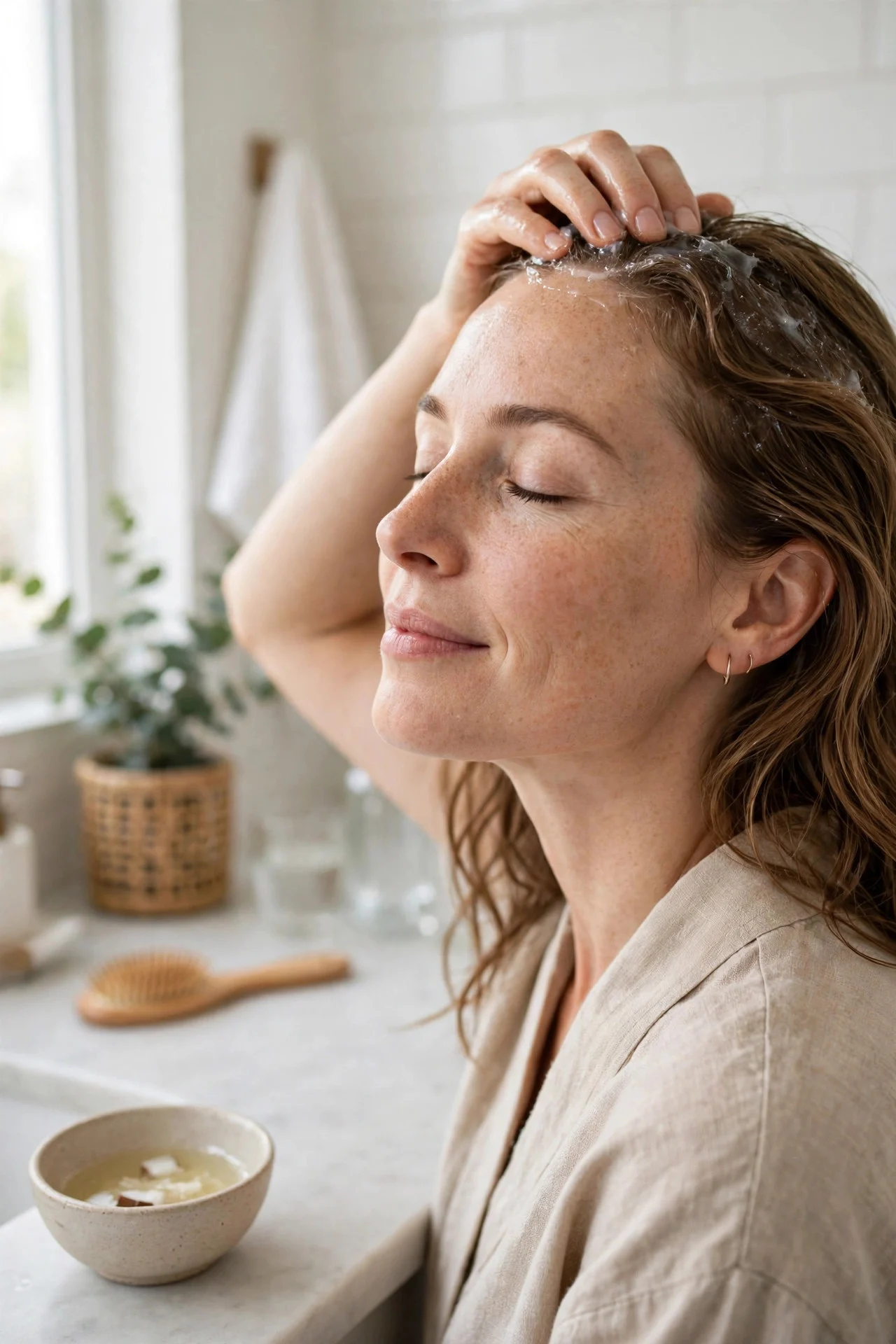 Scalp Massage for Comfort and Circulation