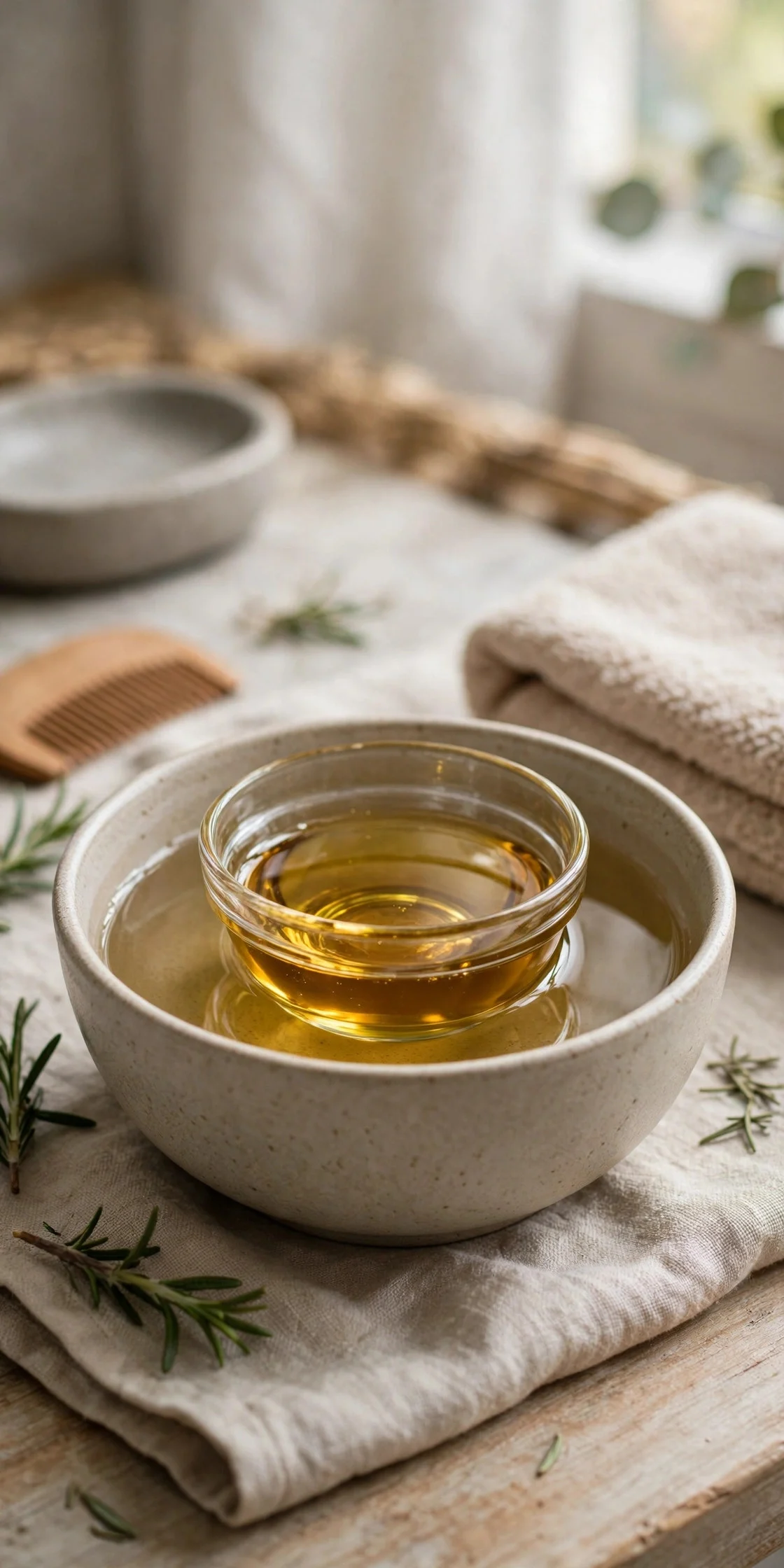 Warm the Oil Gently, Never Boil It