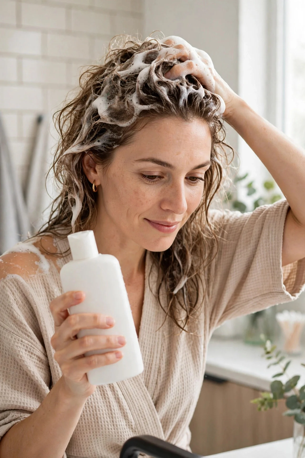 Switch to a Sulfate-Free, Moisturizing Shampoo