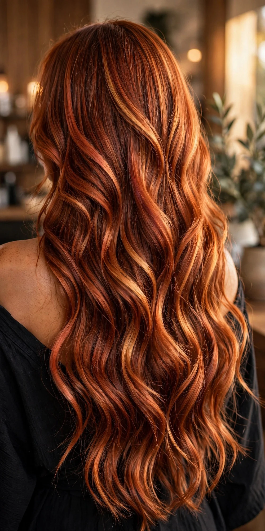Rich Cowboy Copper with Dimension - cowboy copper hair idea