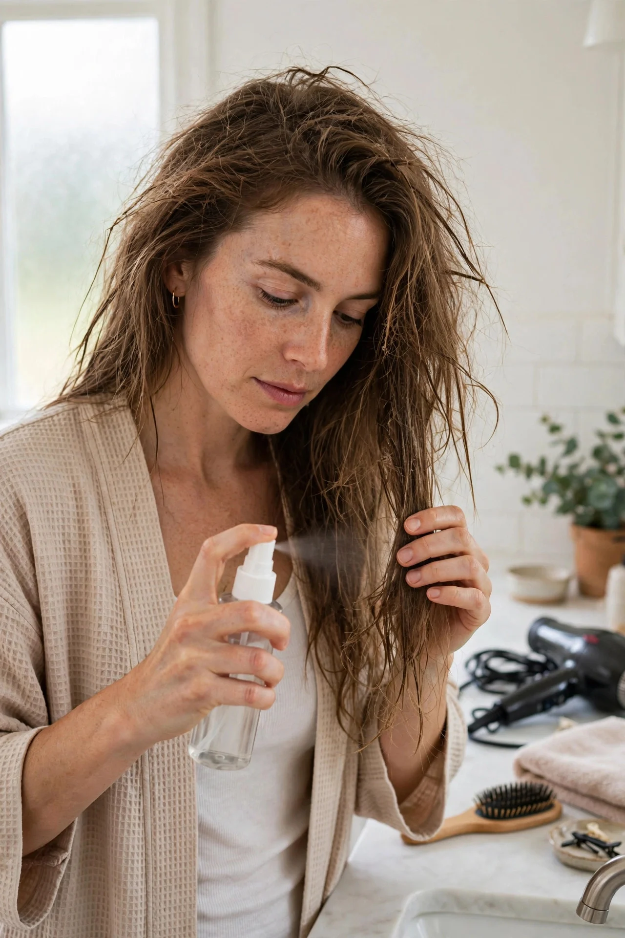 Leave-In Conditioner Plus Heat Protection