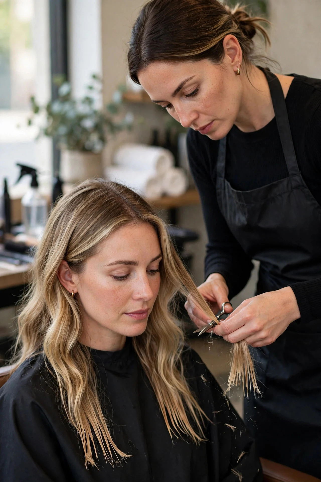 Trim and Dusting for Split Ends