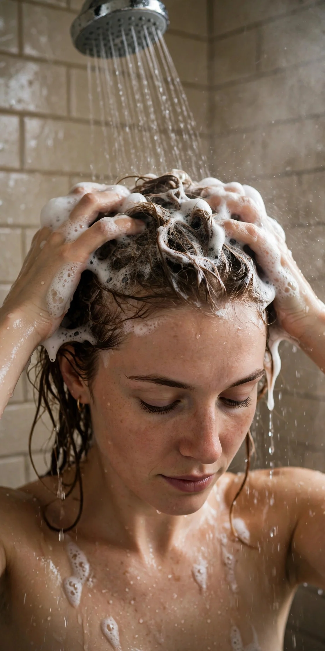 Scalp Massage and Balanced Washing