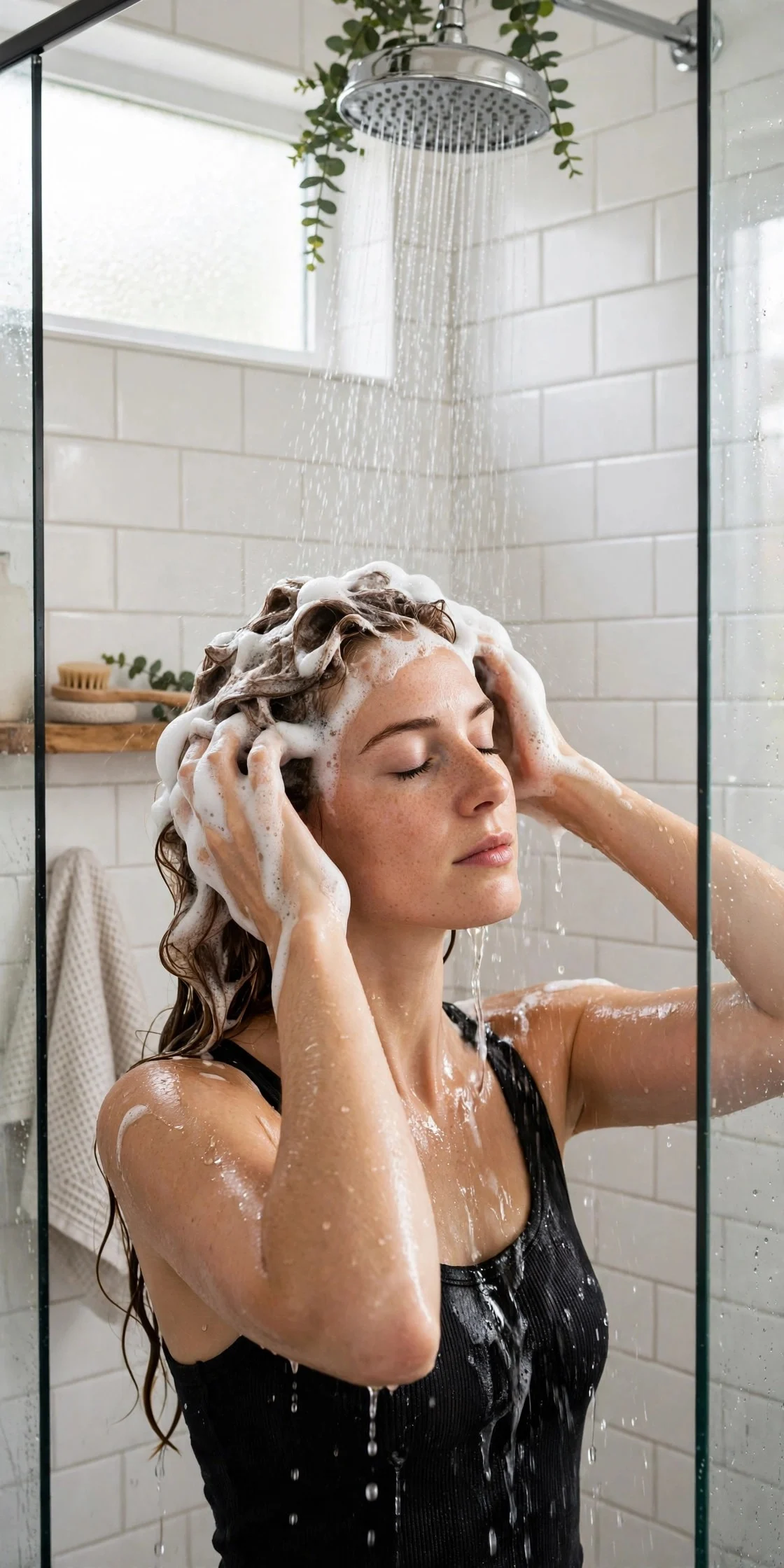 Switch to a Chelating Shampoo for Mineral Buildup
