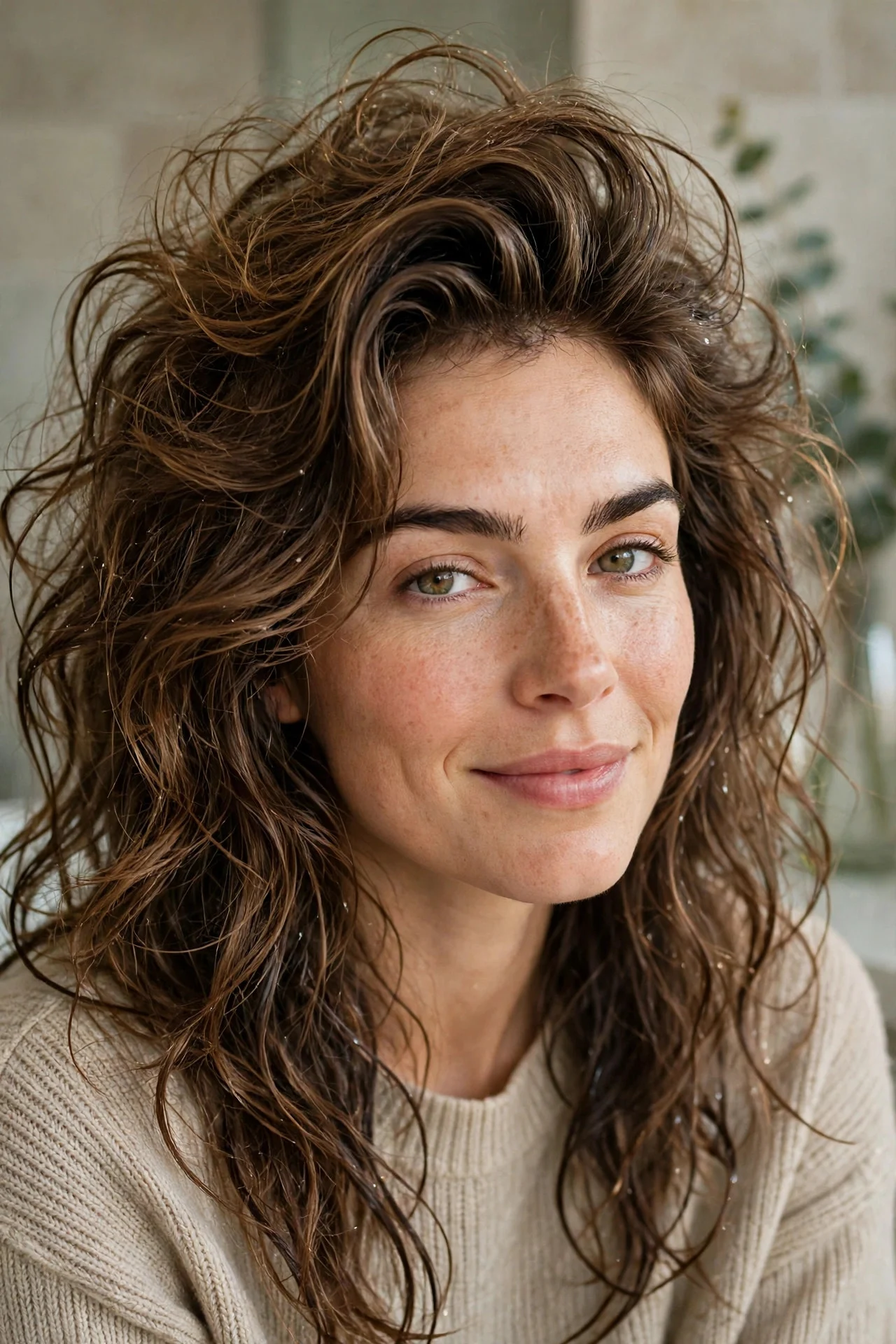 A Rinse for Oily Roots and Flat Hair