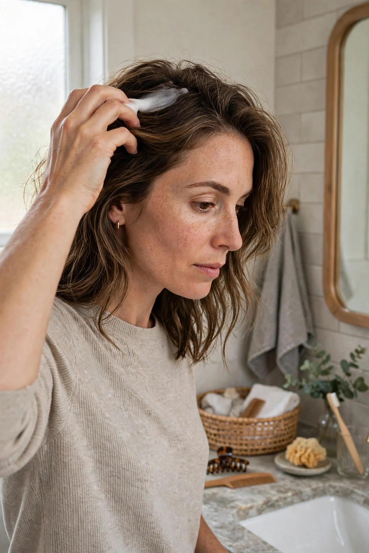 Use Volumizing Products With a Light Hand