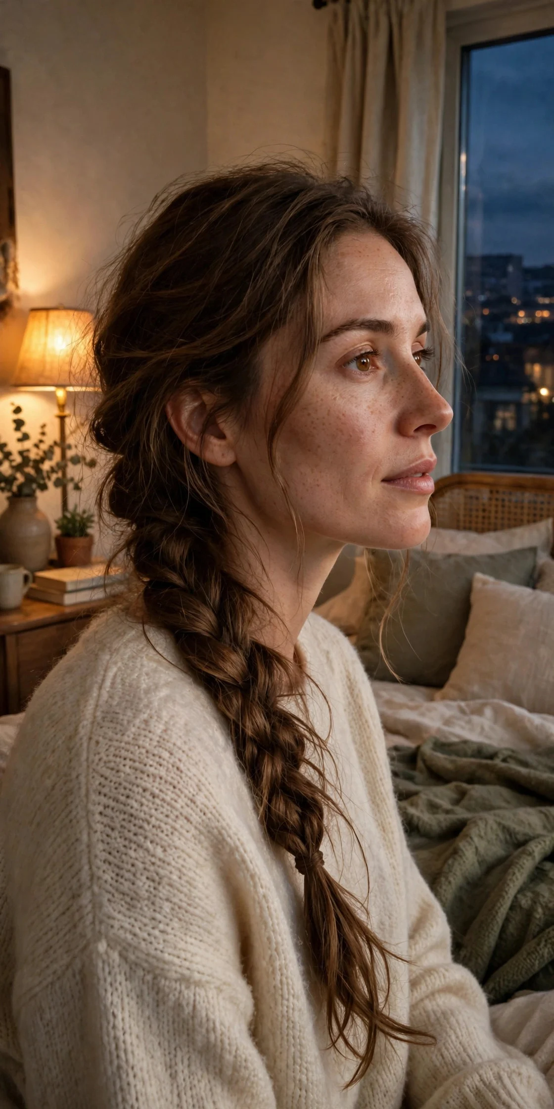 Wear a Loose Braid Before Bed