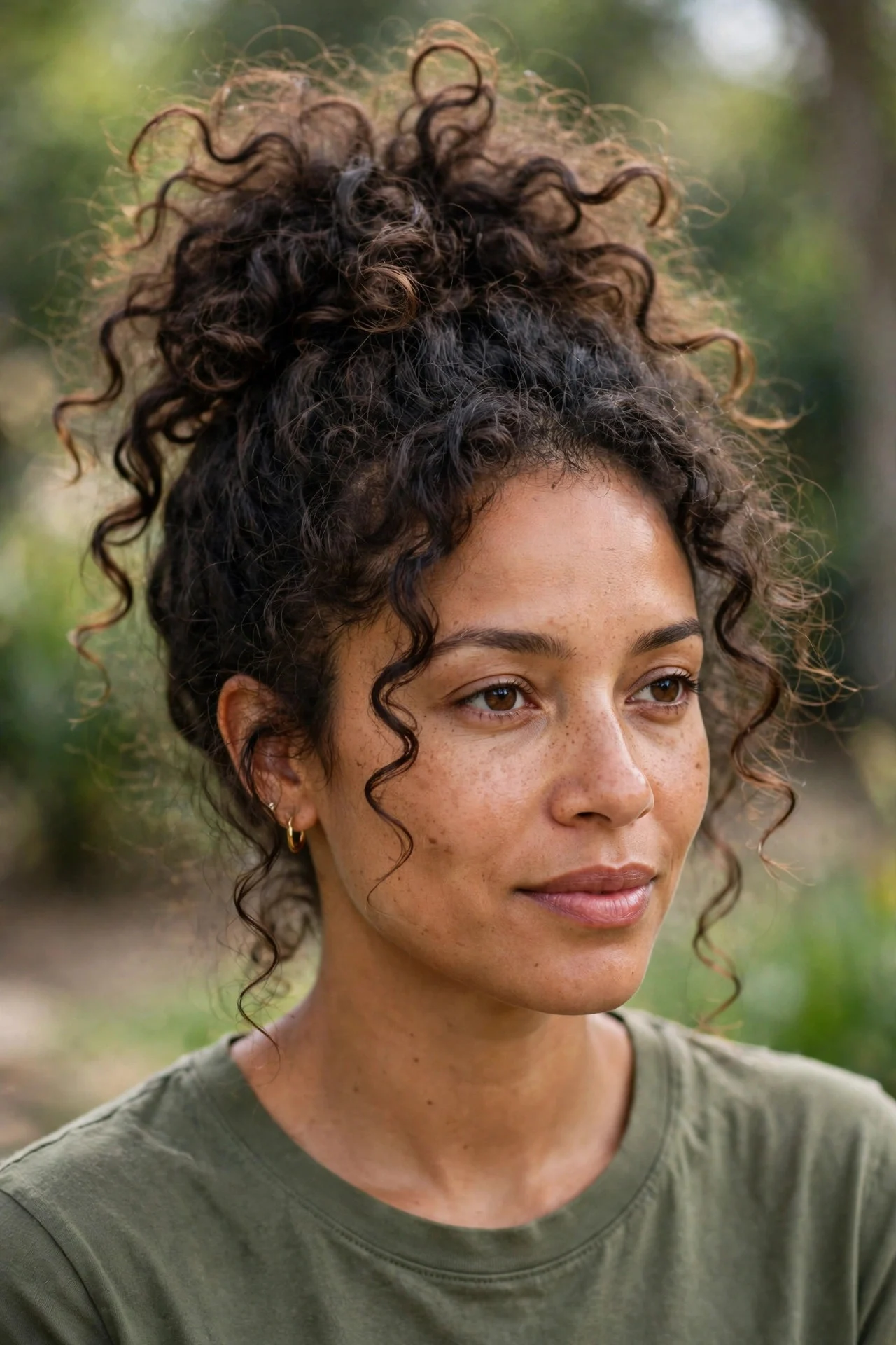 Pineapple Your Curls Up Top