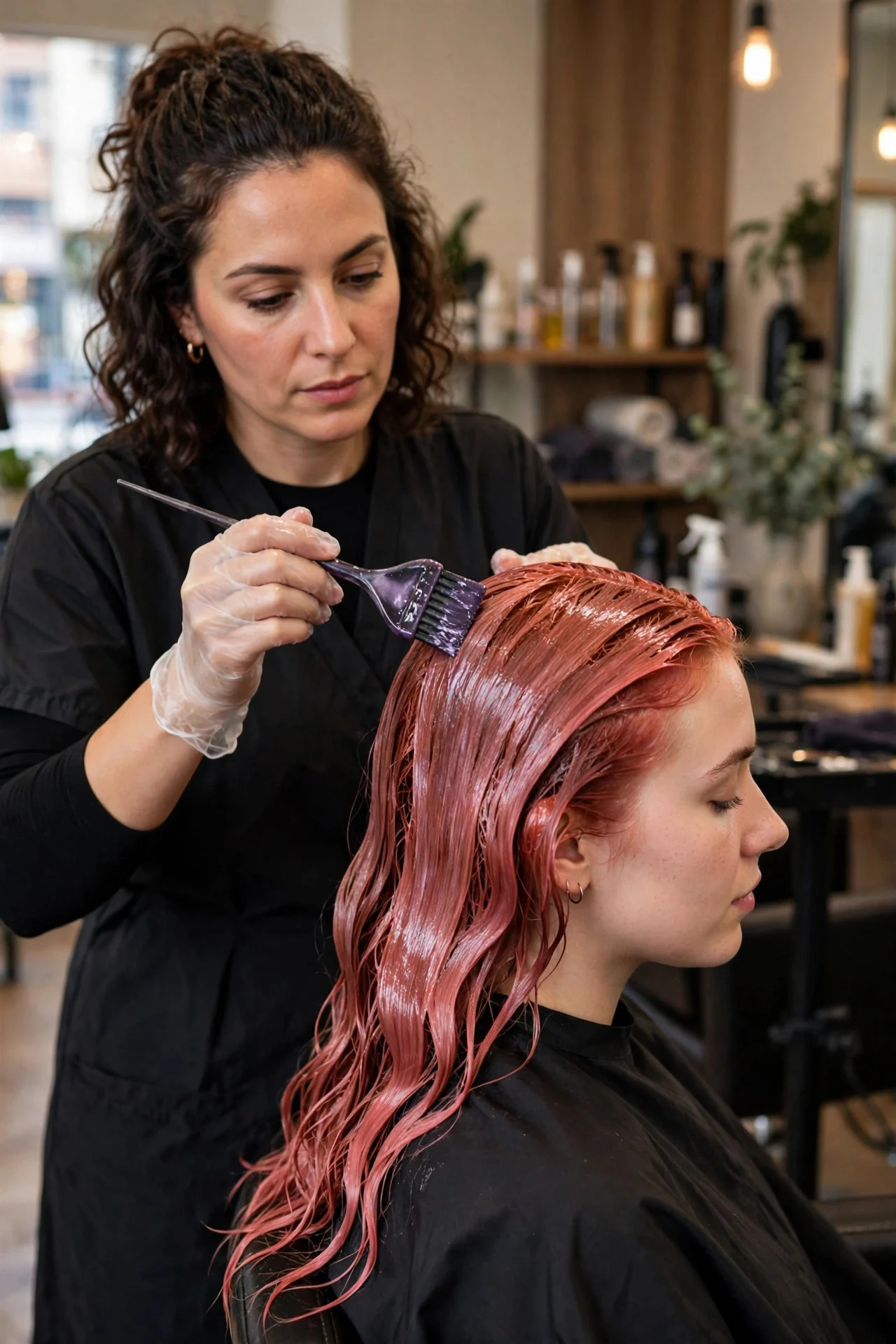 Protect Color With a Toner or Gloss Between Appointments