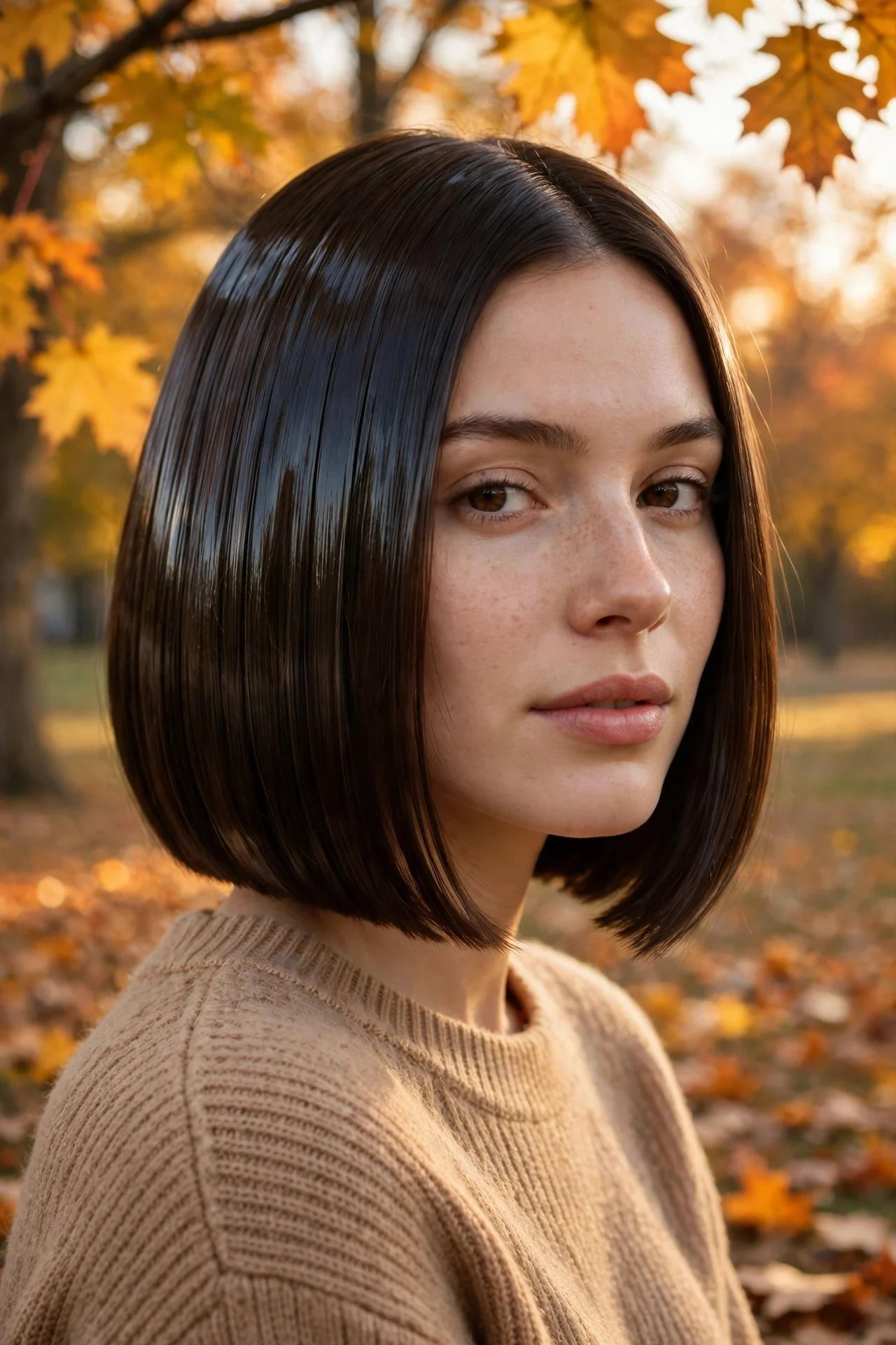 Sleek Glass Bob