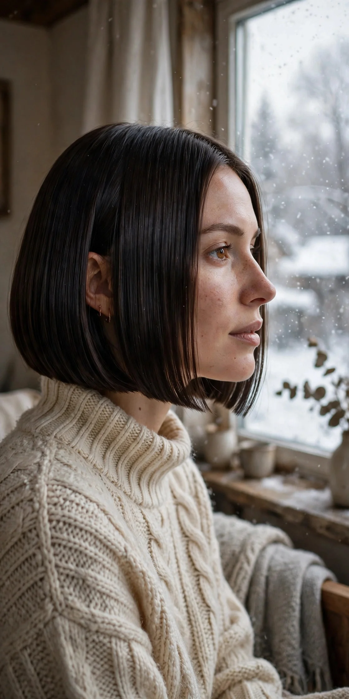 Sleek Glass Bob