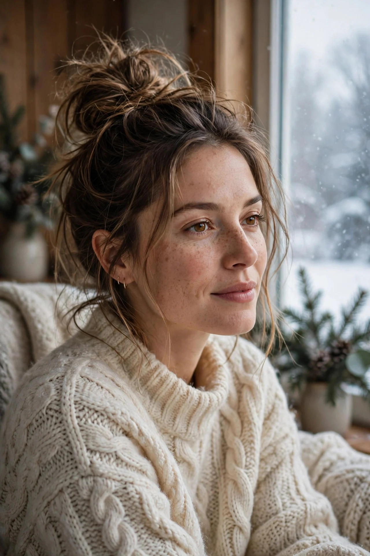 Messy Top Knot