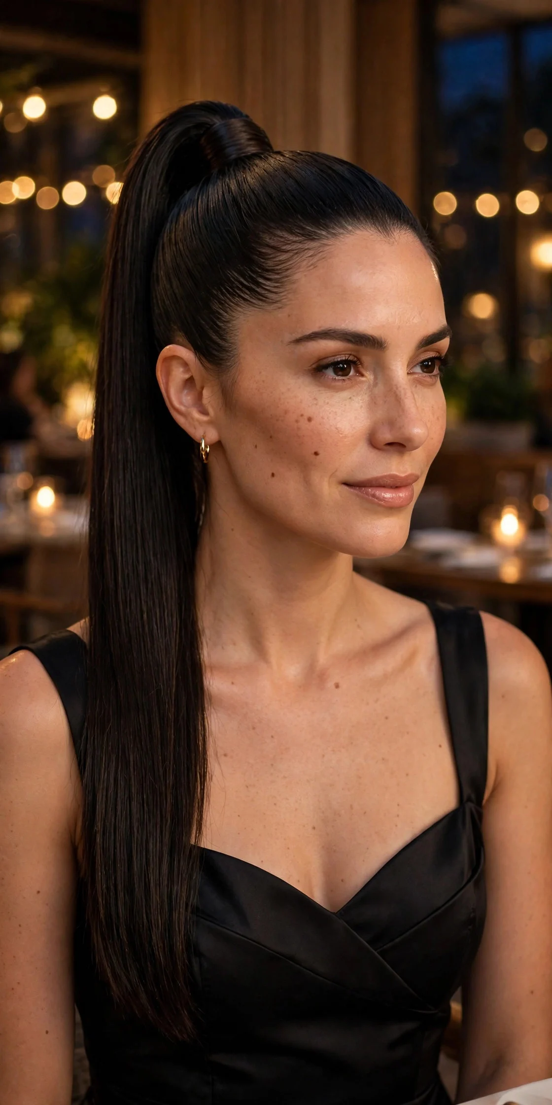 Sleek High Ponytail
