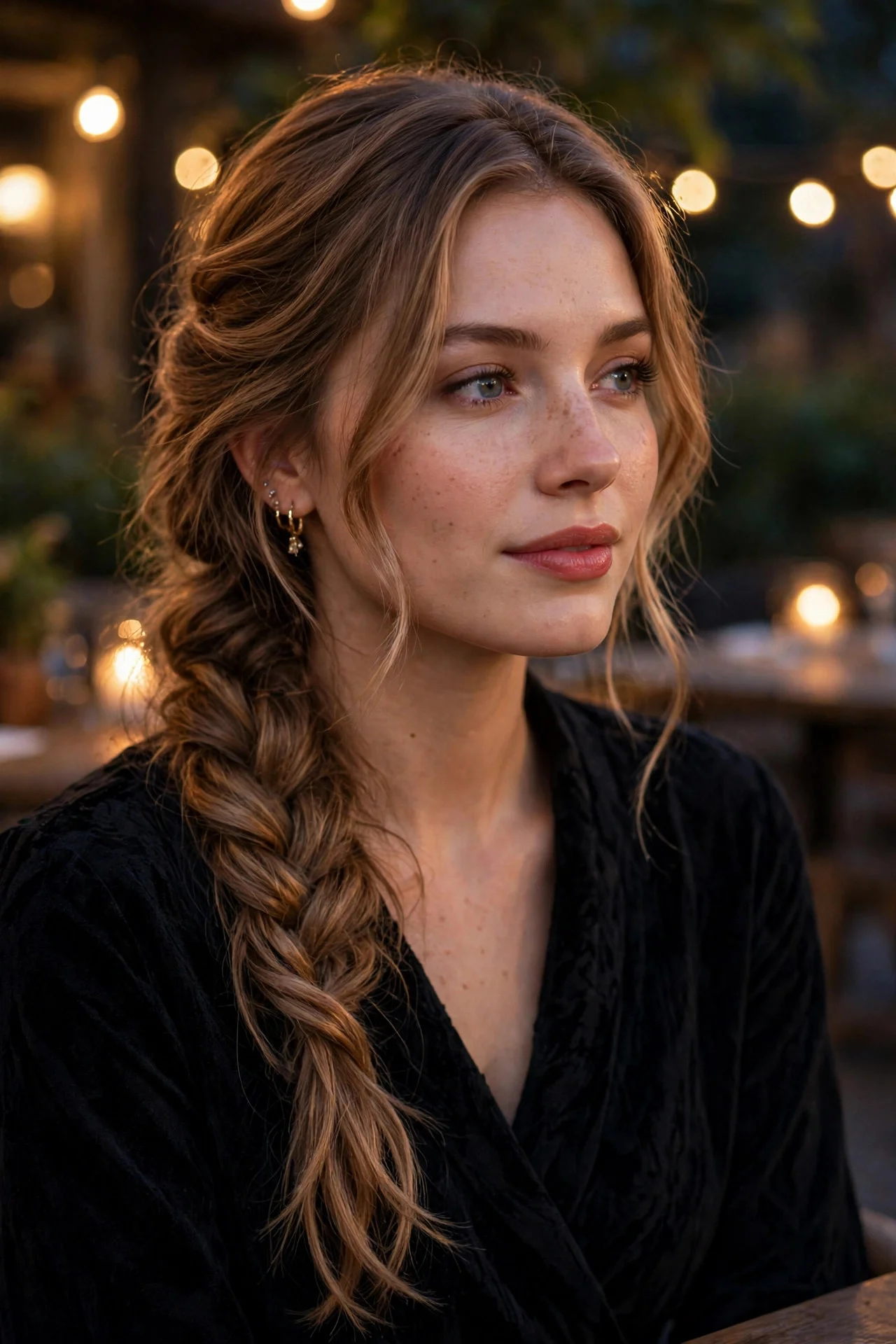 Romantic Side Braid