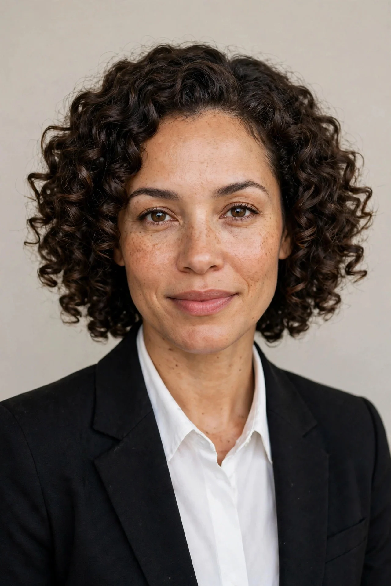 Defined Natural Curls, Neatly Shaped