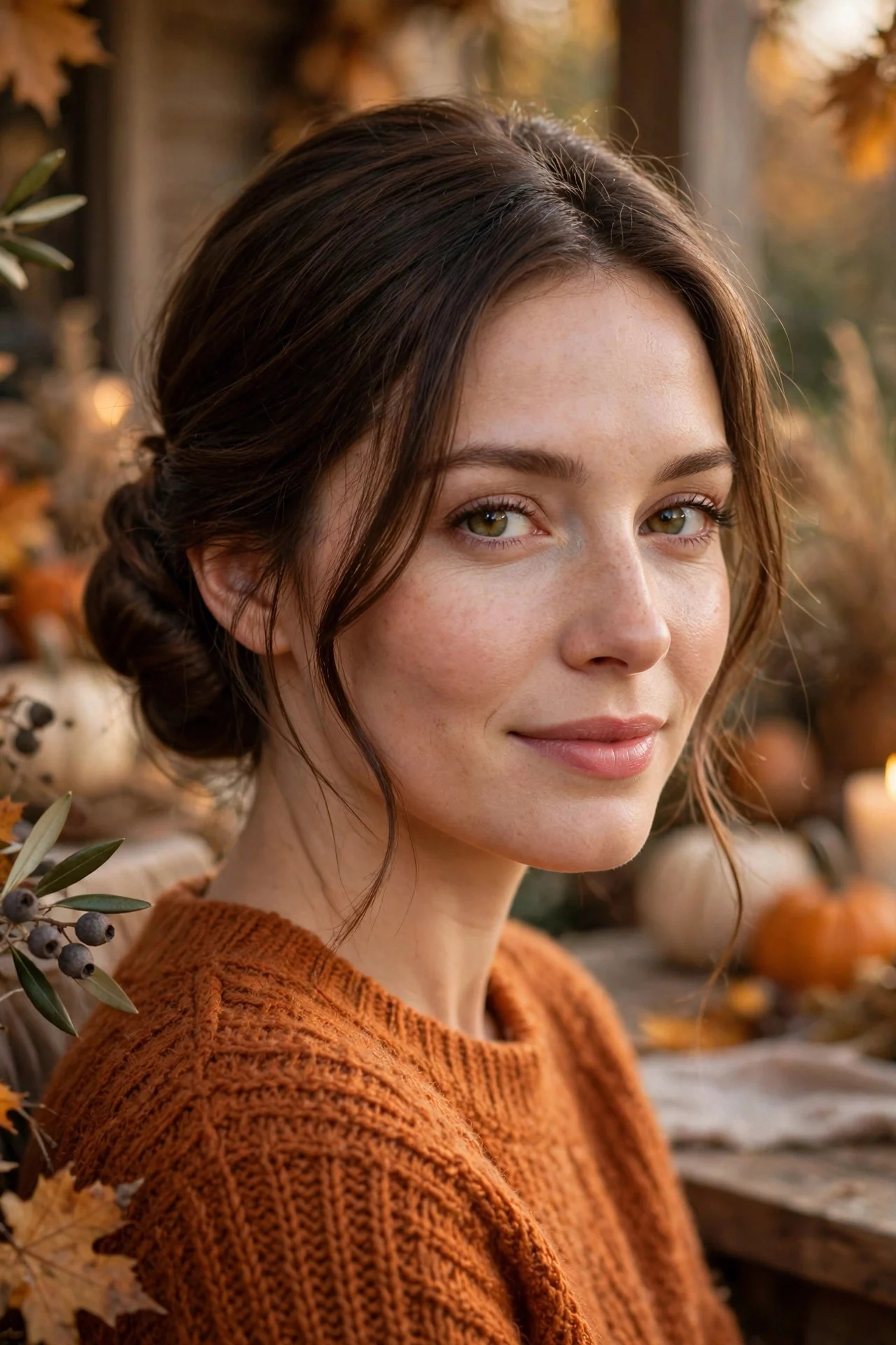 Low Chignon With Face-Framing Pieces