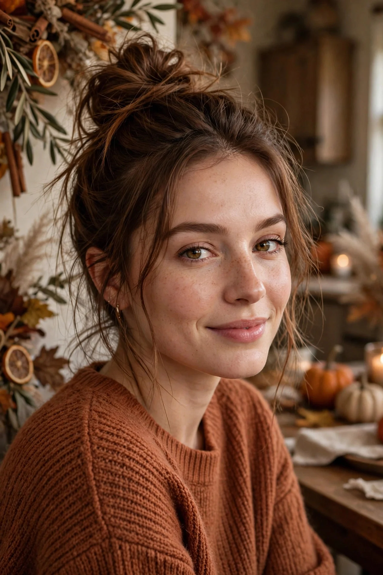 Messy Top Knot