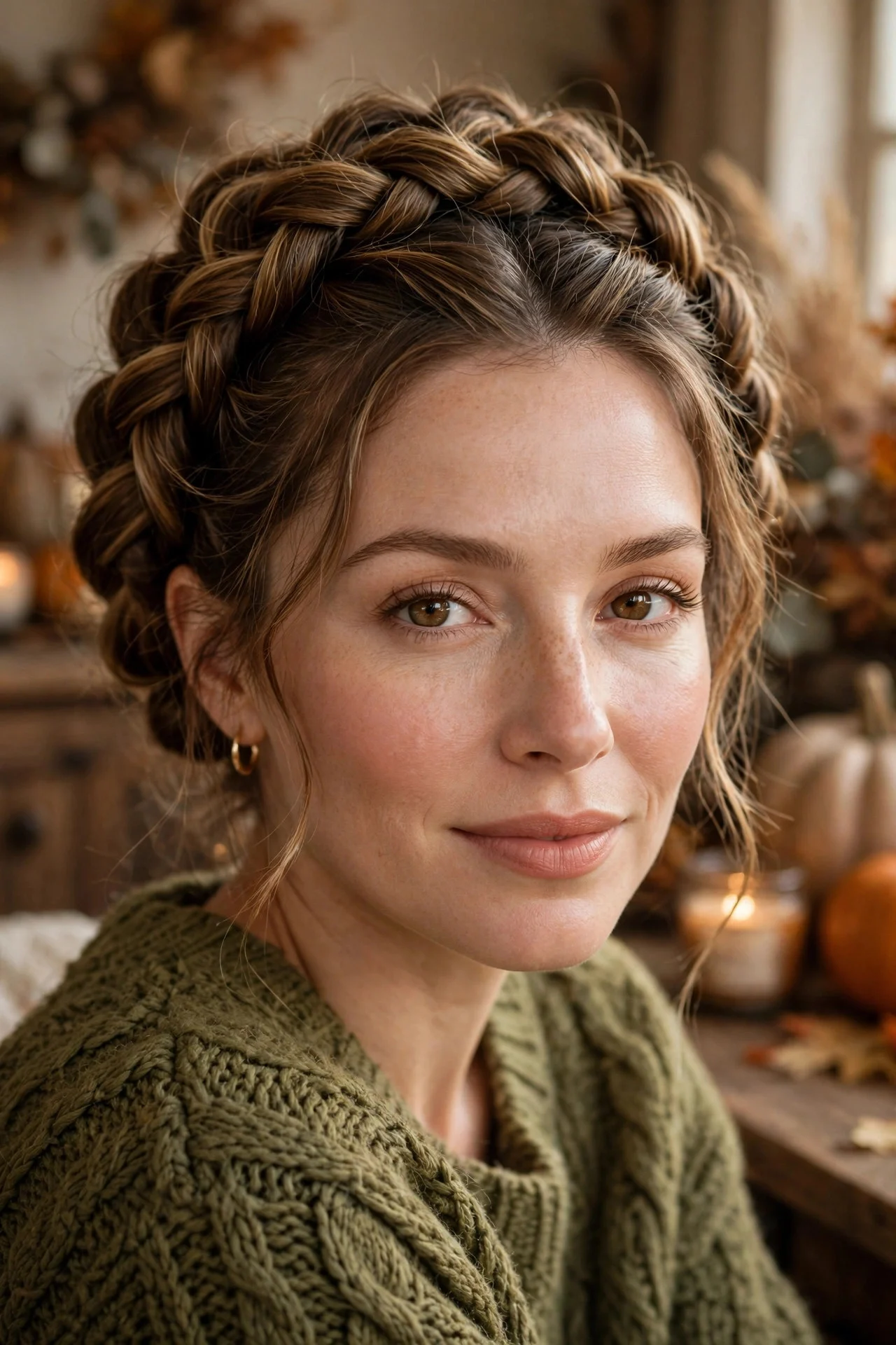 Twisted Halo Updo