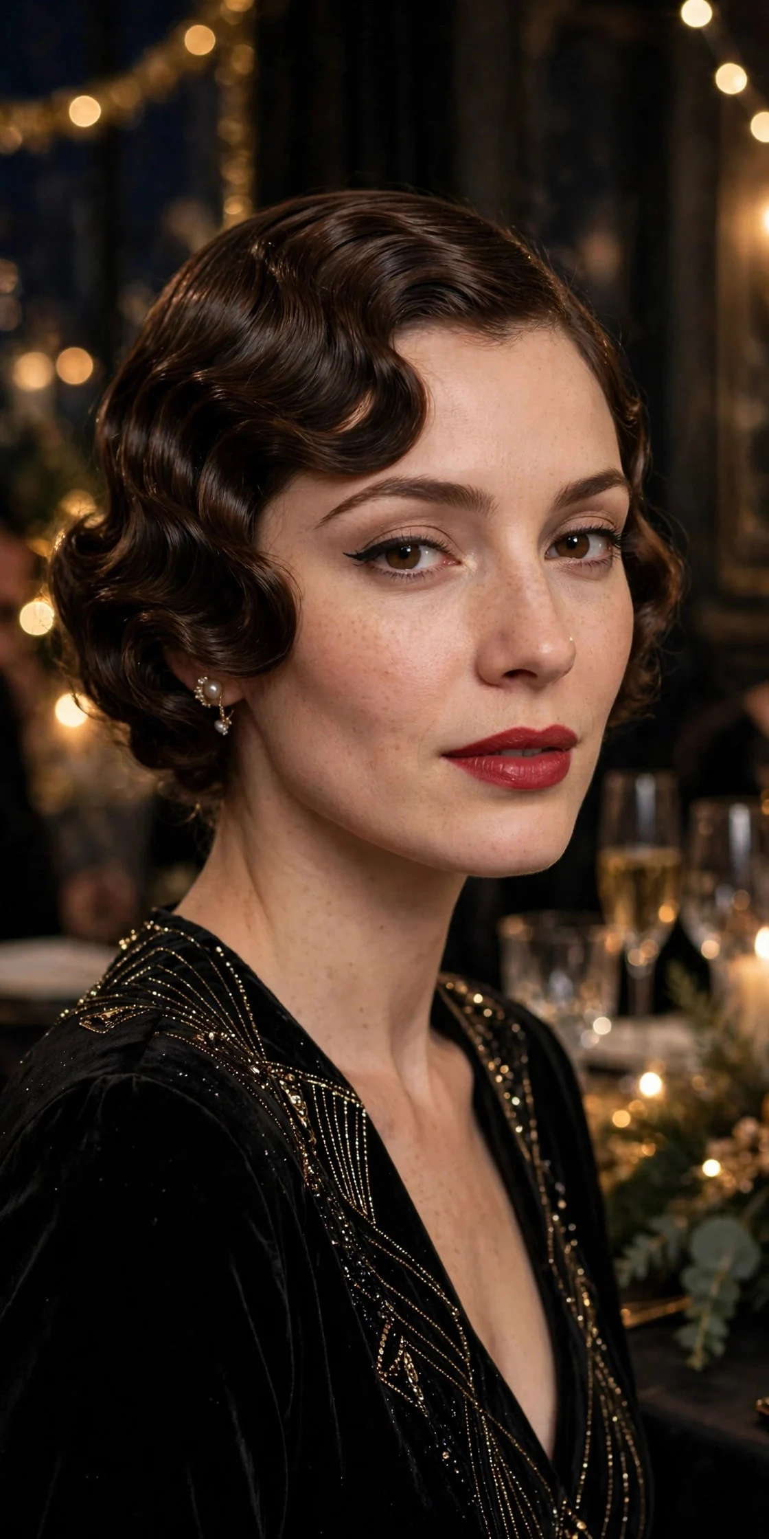 Vintage Finger Waves