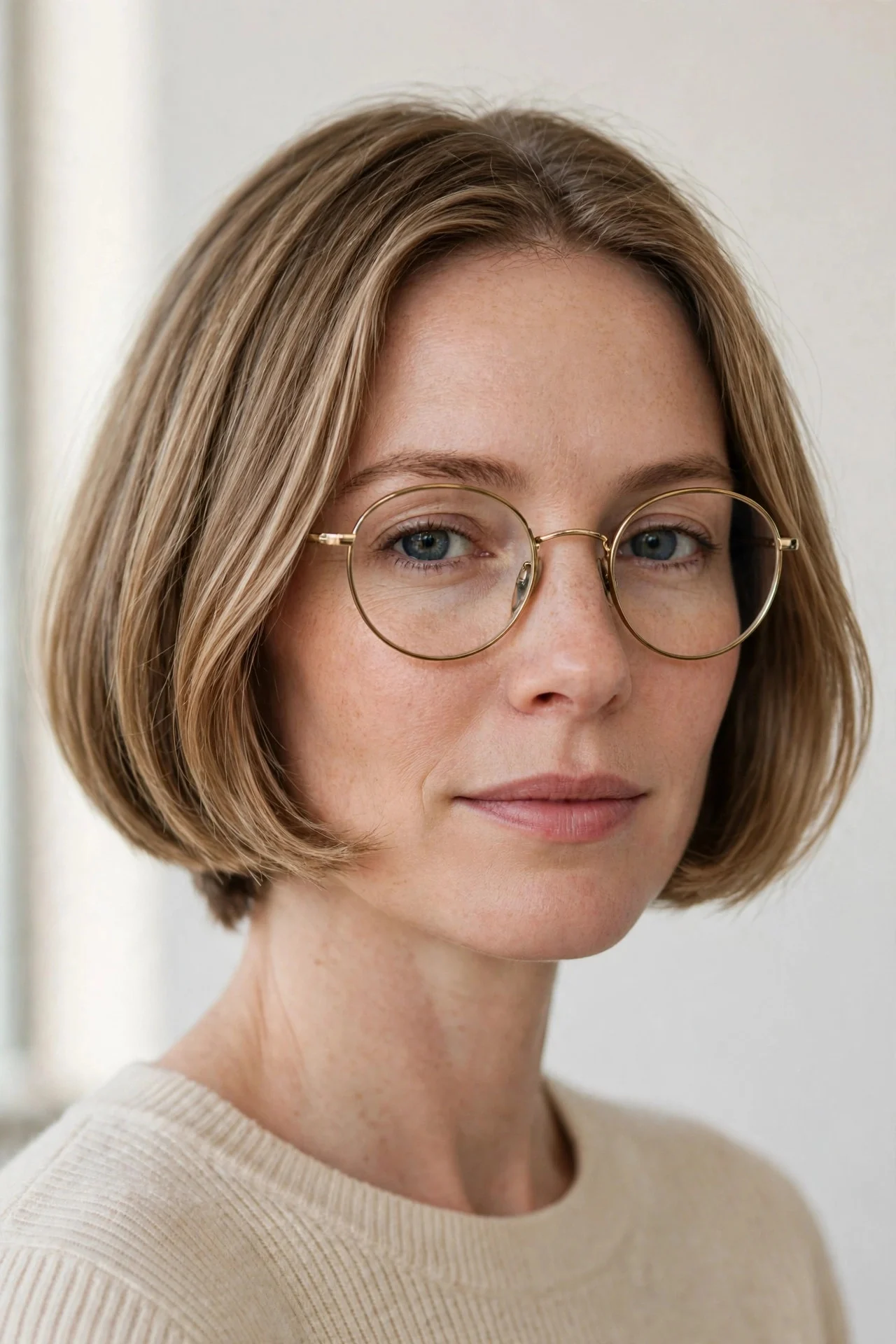 5. Classic French Bob with a Slight Undercut at the Nape