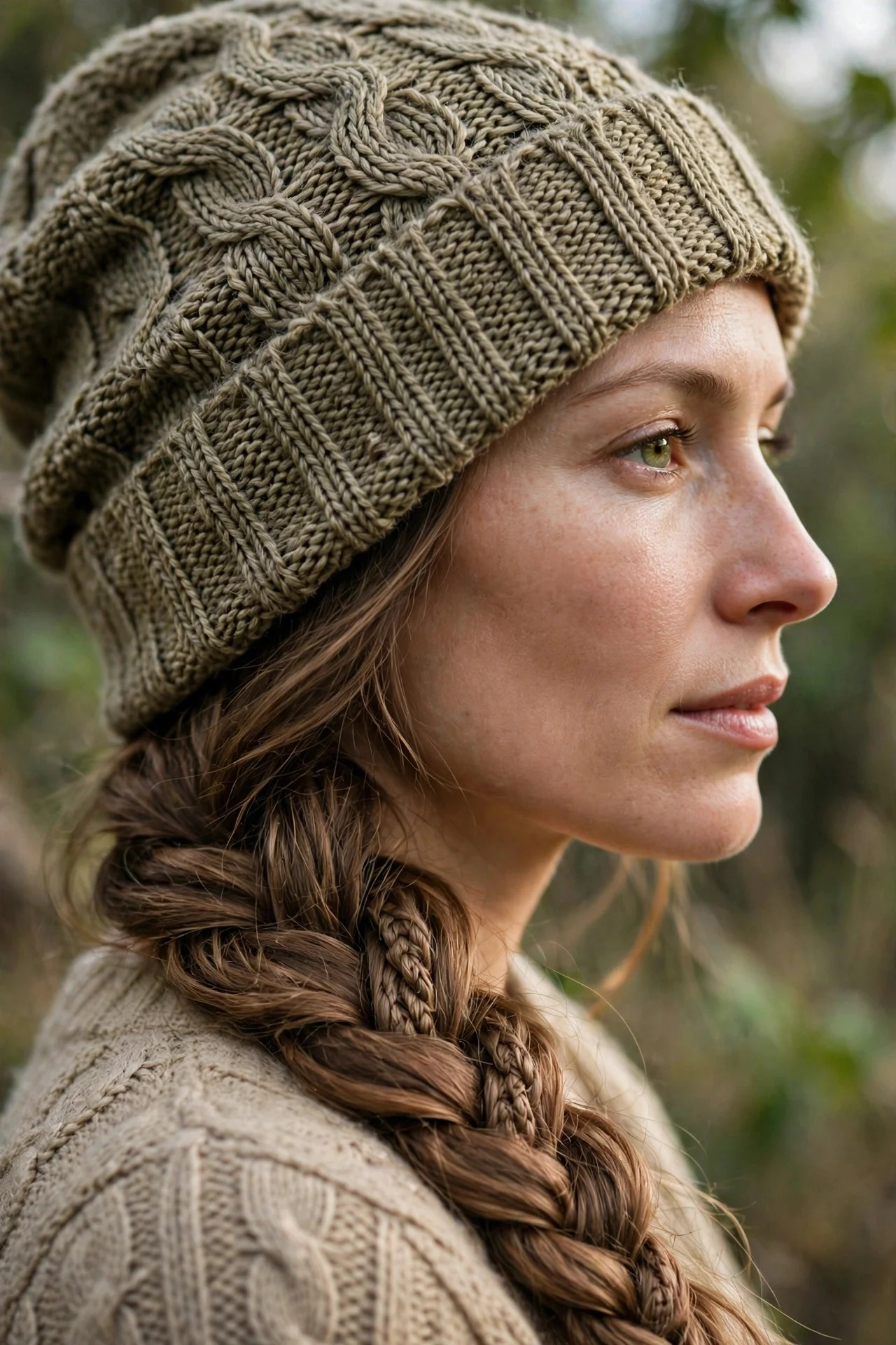 11. Fishtail Braid Over One Shoulder