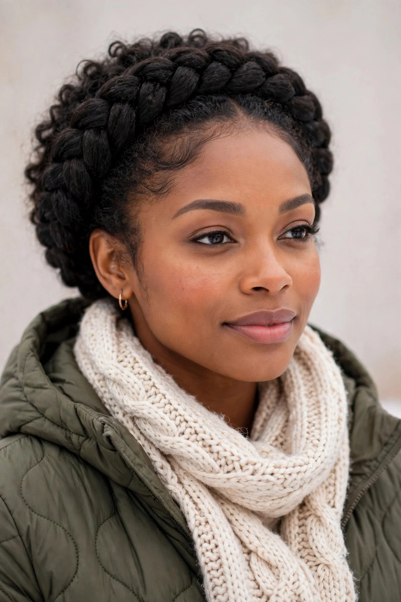 10. Halo Braid Crown