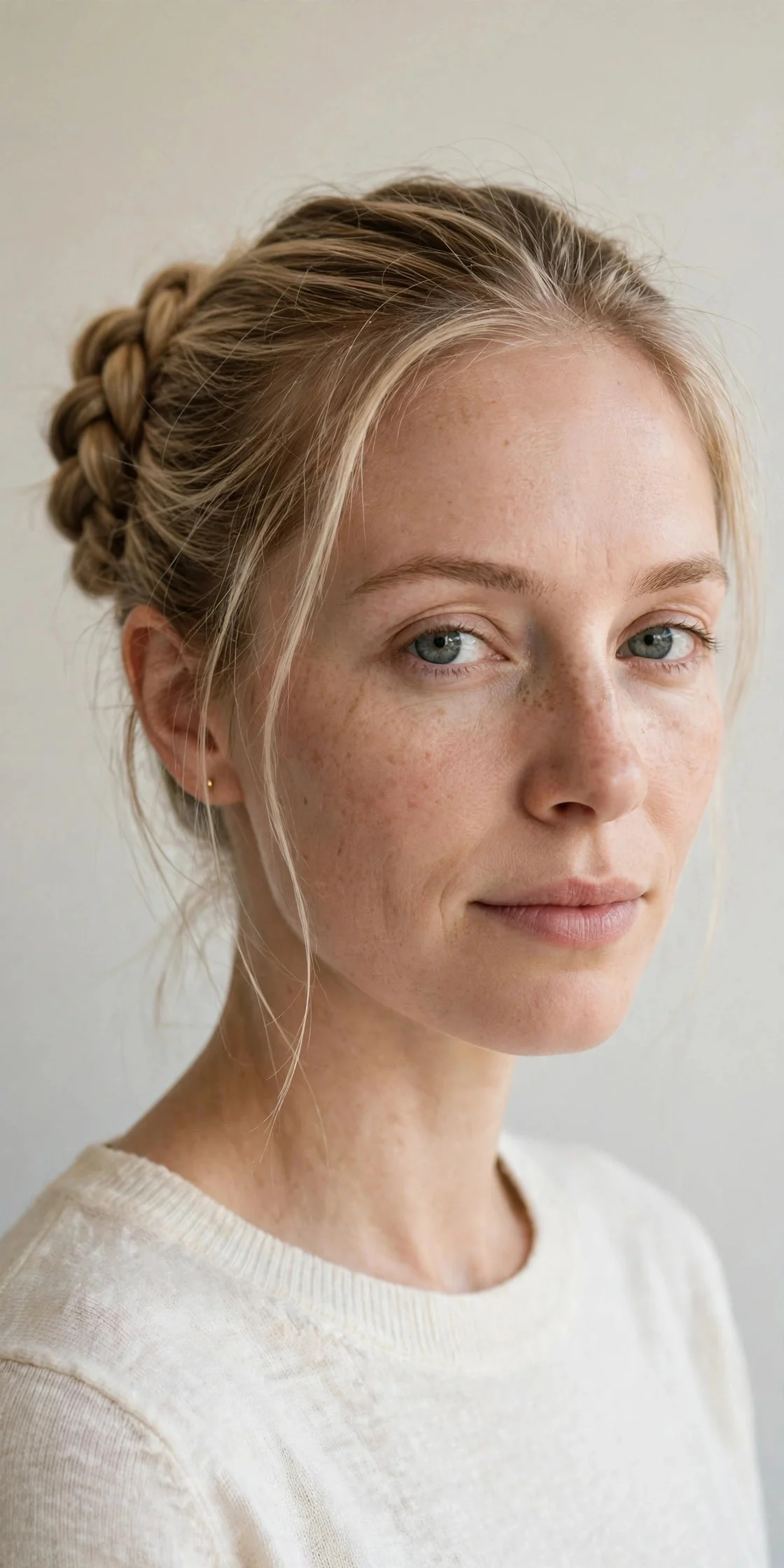10. Fishtail Braid Bun
