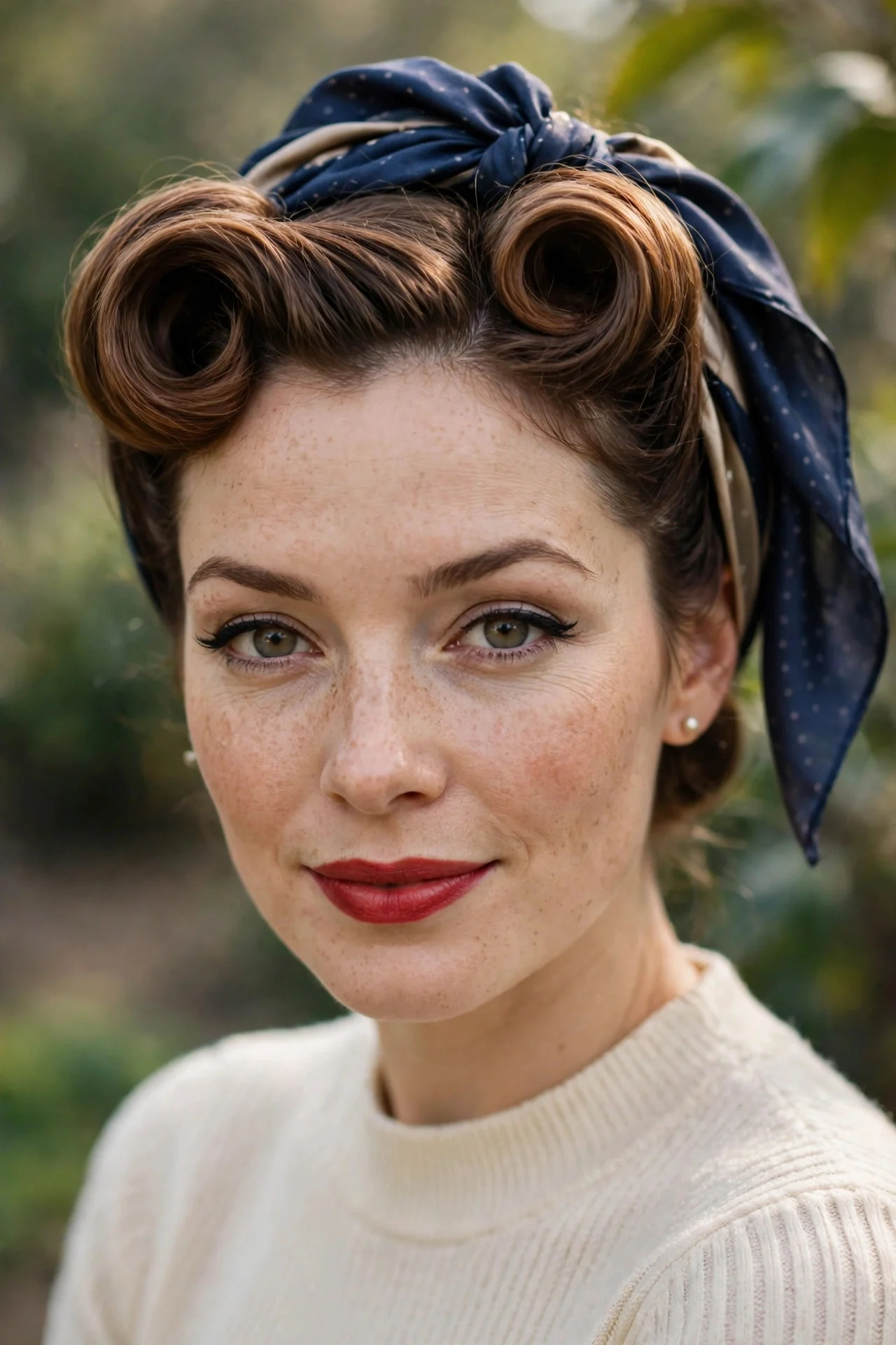 7. Vintage Pin Up Roll