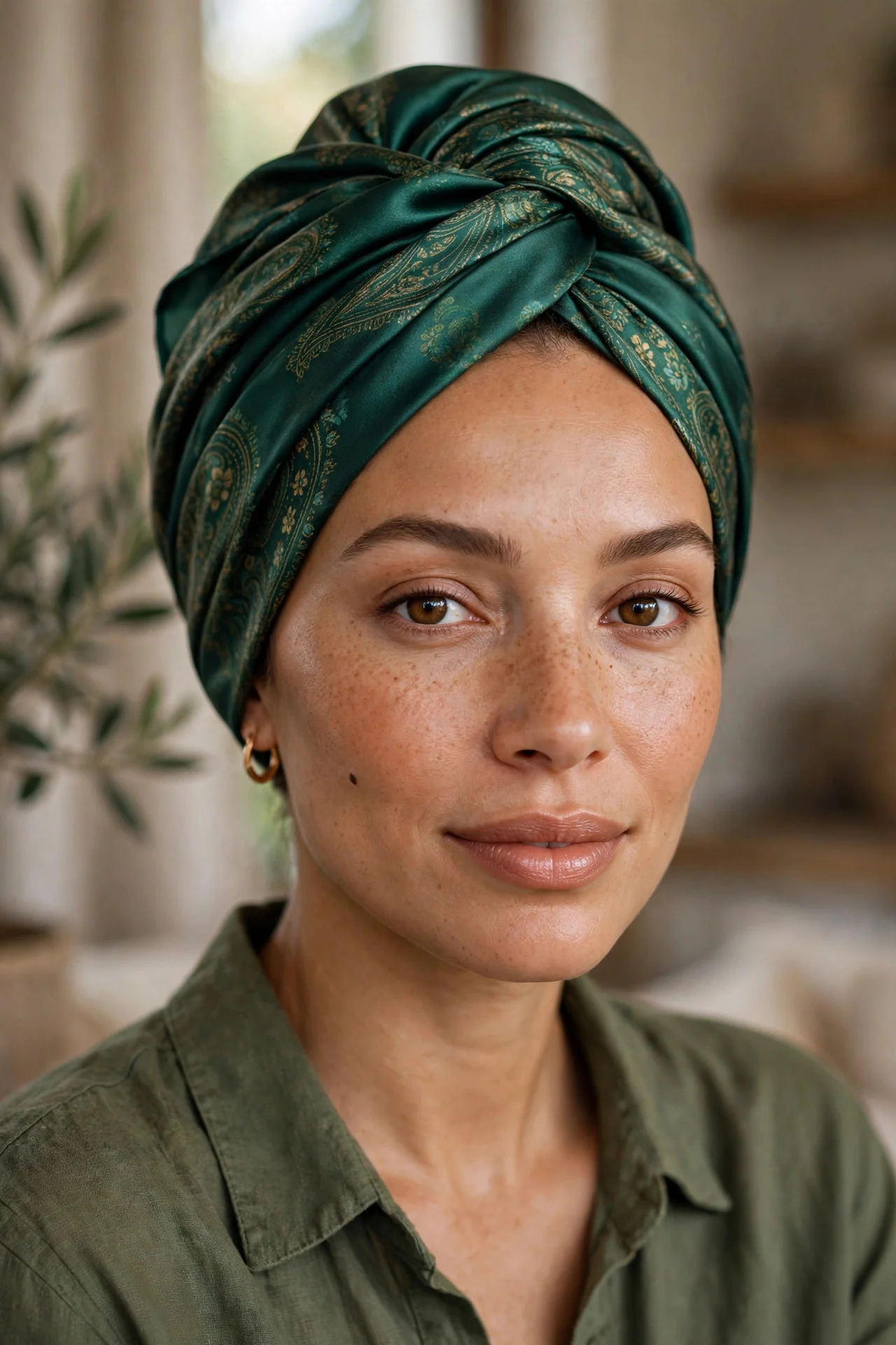 10. Turban Style Wrap
