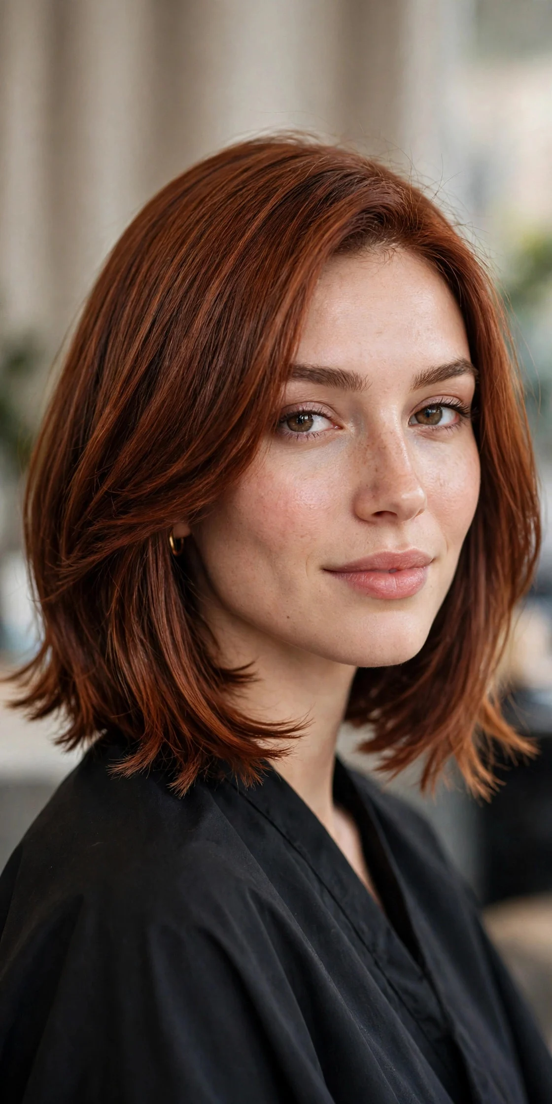 The Undone Wavy Lob With Face Framing