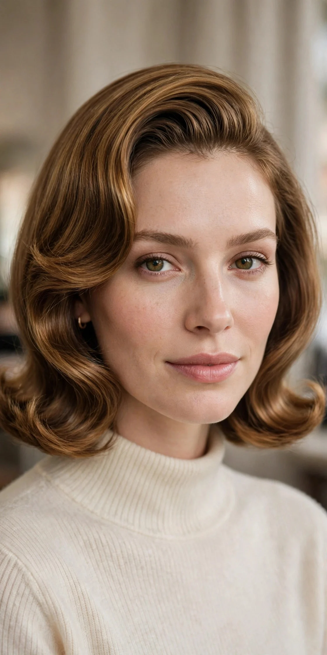 The Classic One-Length Lob With a Gloss Finish