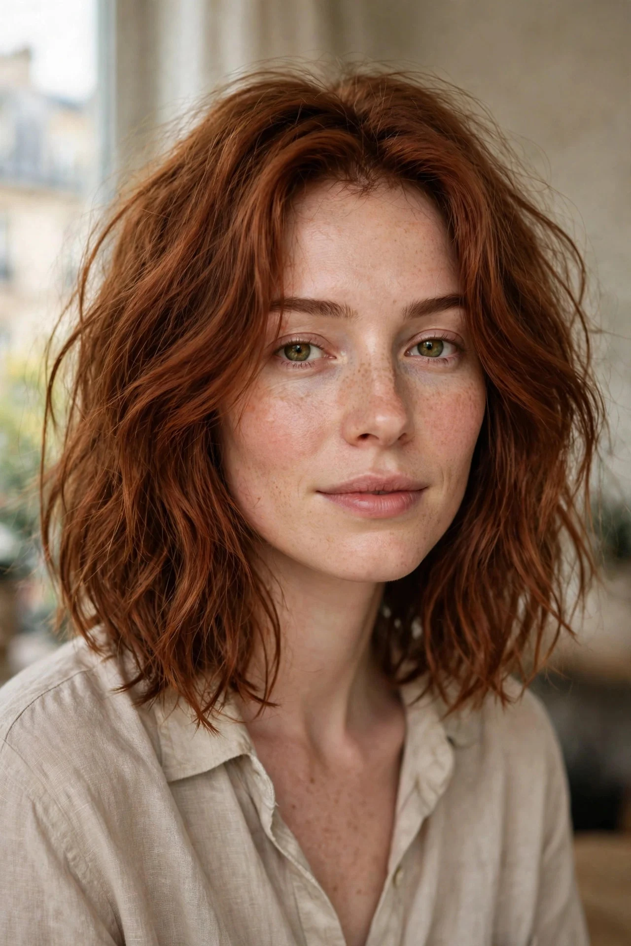 Razor-Cut Textured Bob