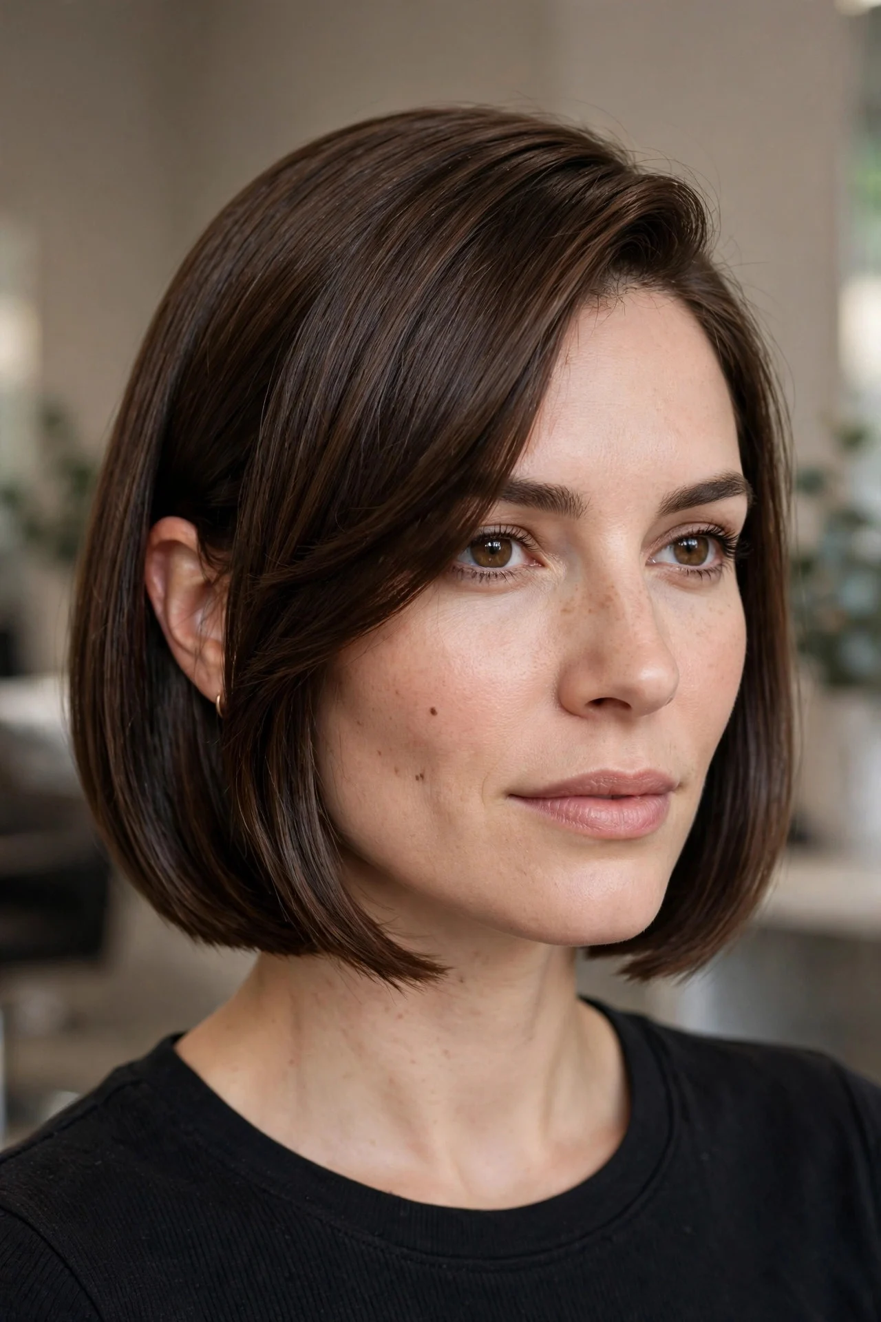 Sleek Glass Jaw Bob