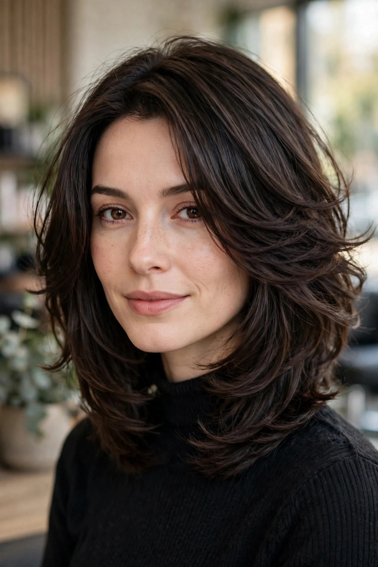 Graduated Bob With Dimensional Balayage