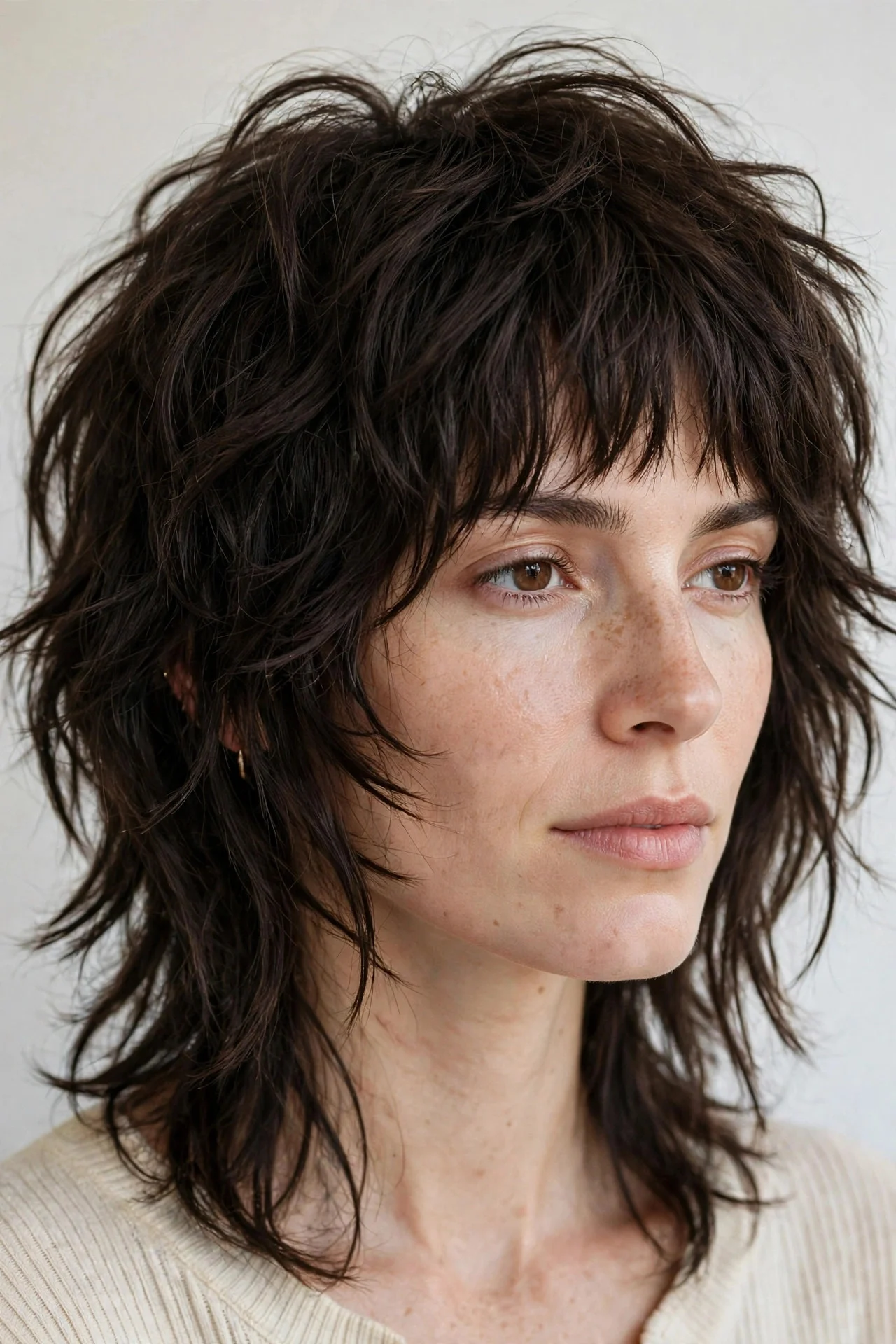 Shaggy Cowgirl Fringe With Tousled Ends
