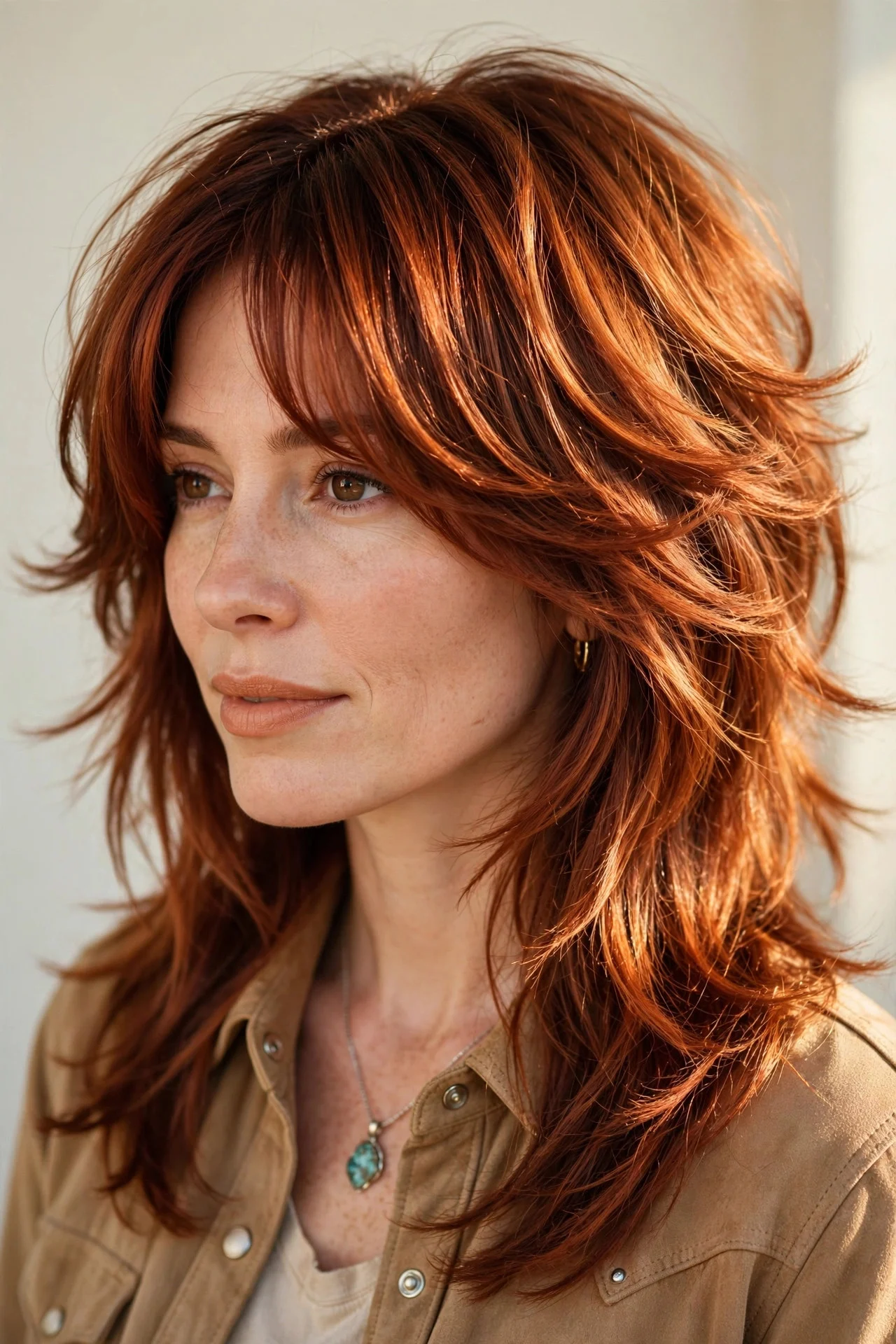 Copper Cowgirl Layers