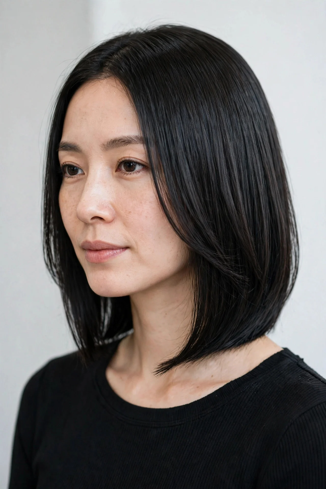 Subtle Side-Swept Asymmetrical Lob