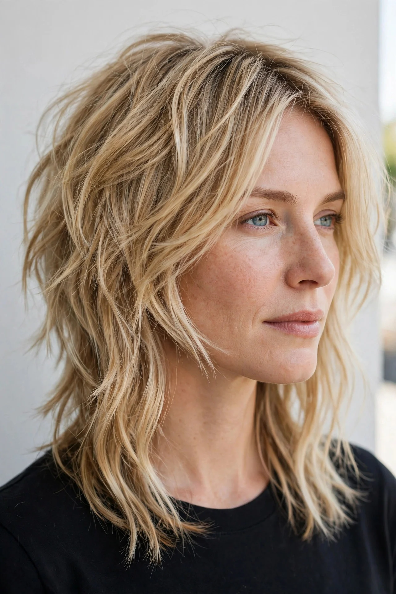 Textured Asymmetrical Lob