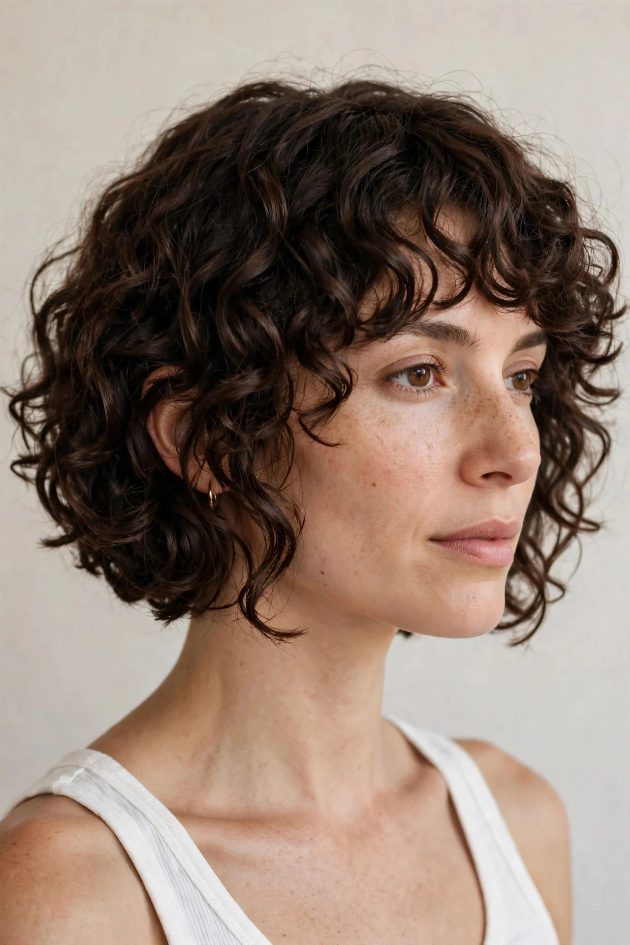 Curly Asymmetrical Lob