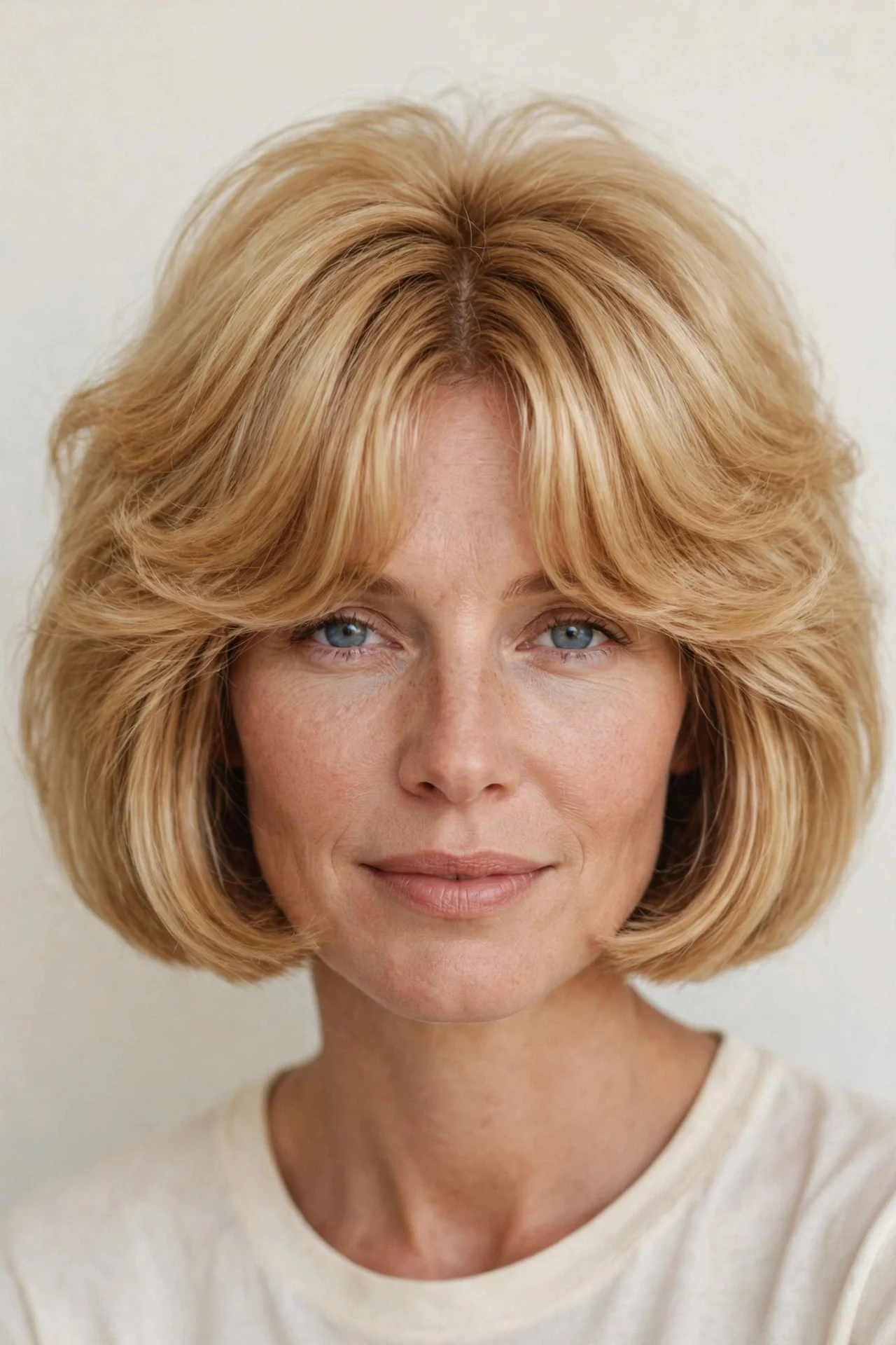 Blunt Bob With Bardot Bangs