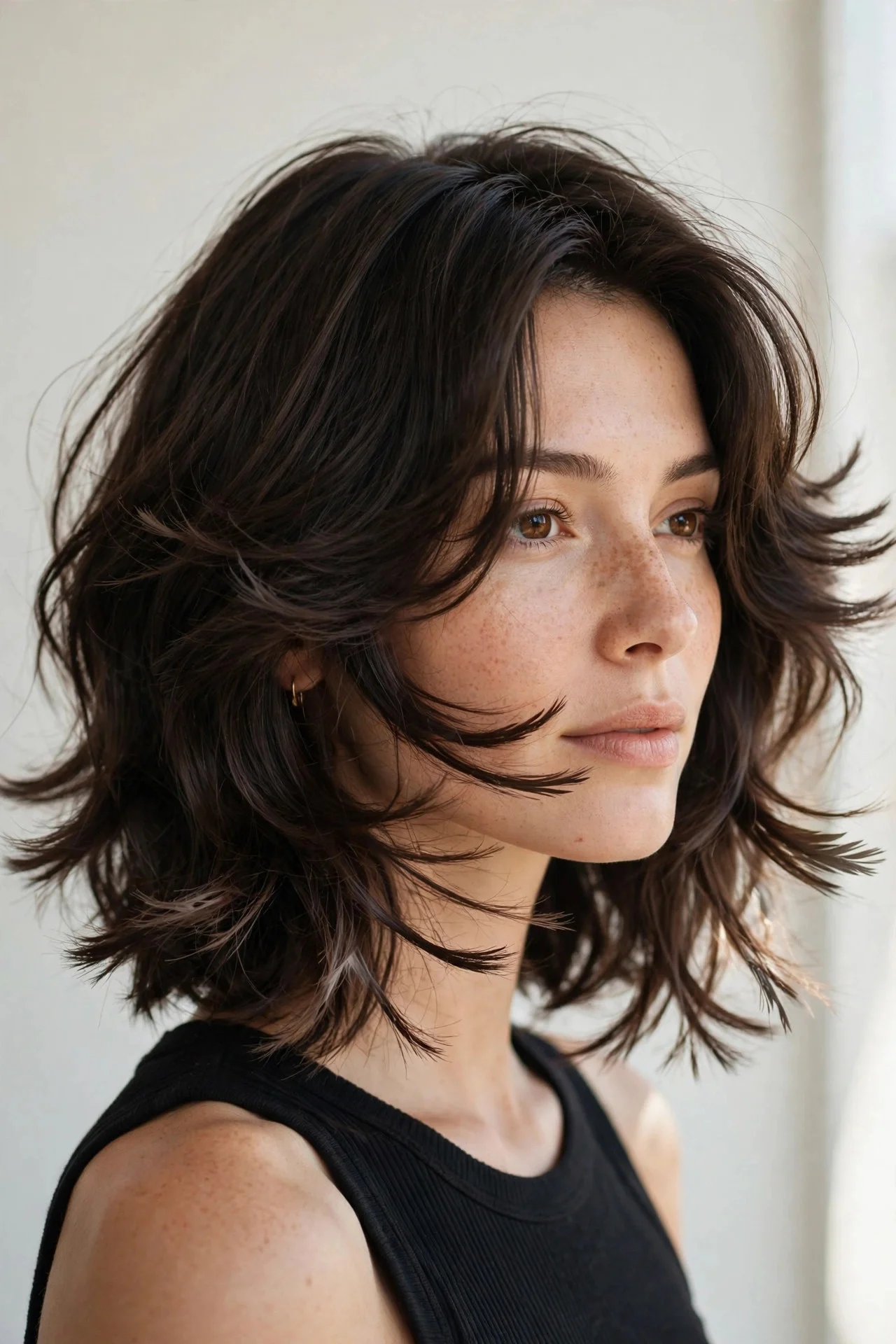 Razor-Cut Lob With Feathered Ends