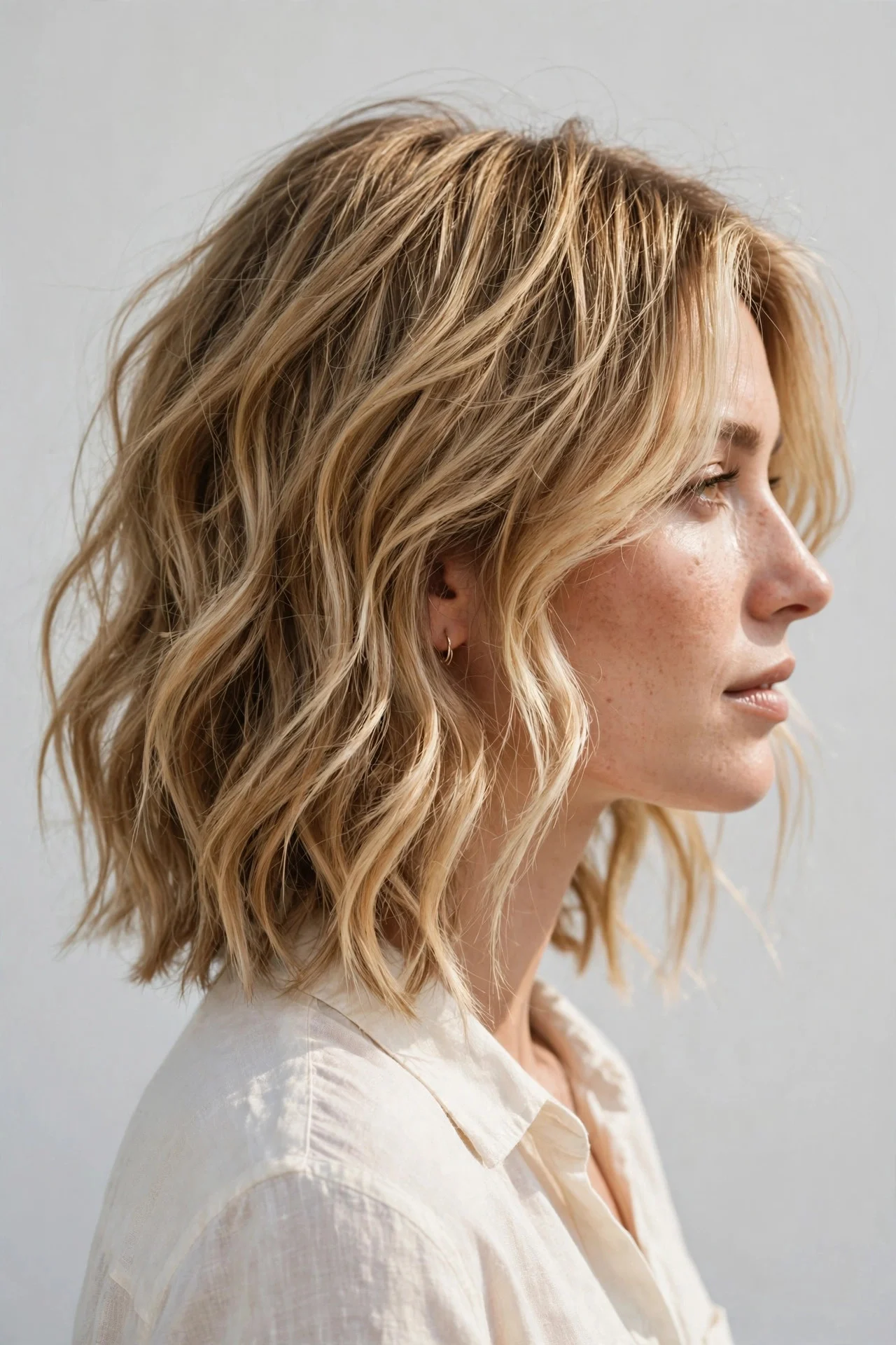 Wavy Beach-Layered Lob