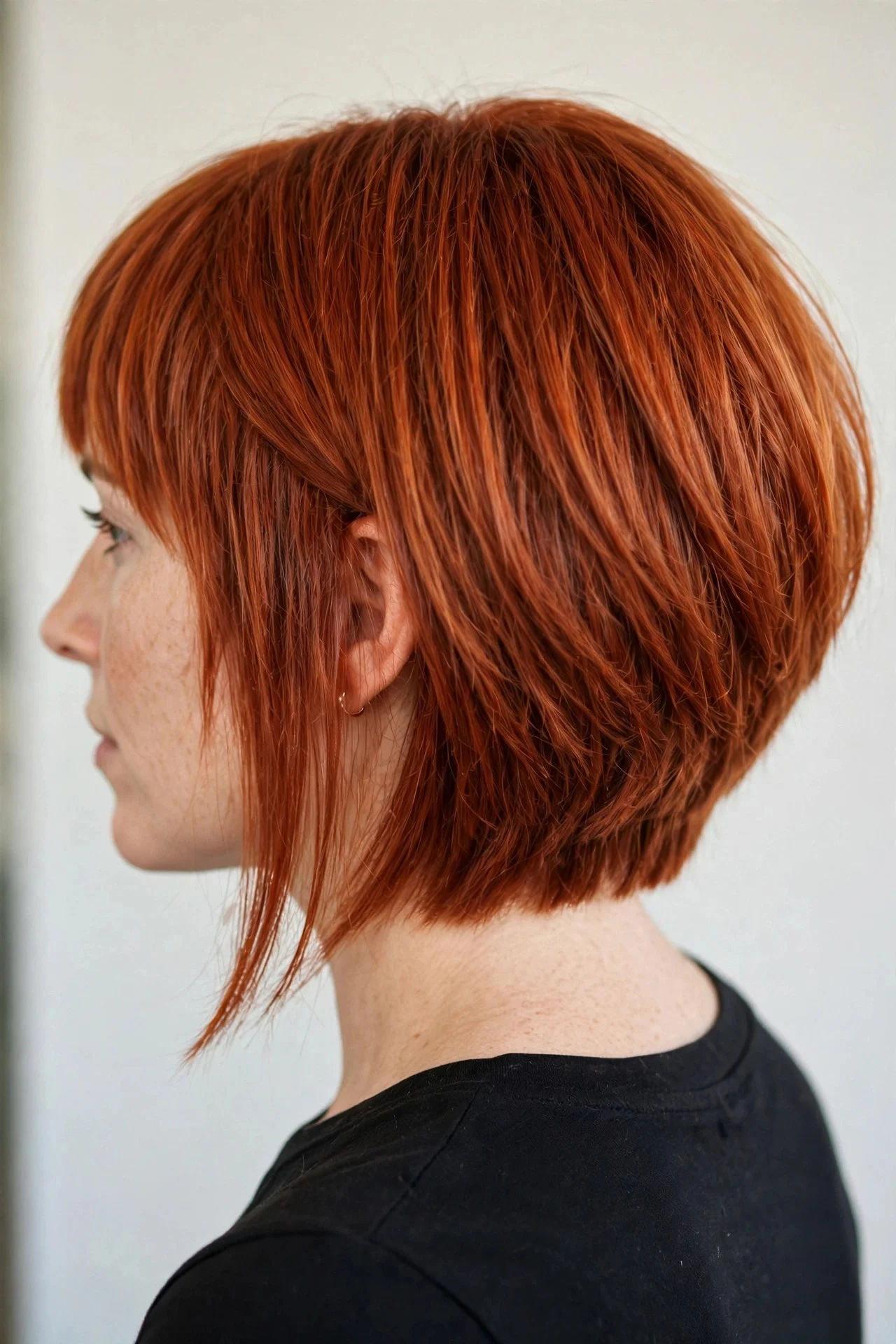 Choppy A-Line Layered Lob
