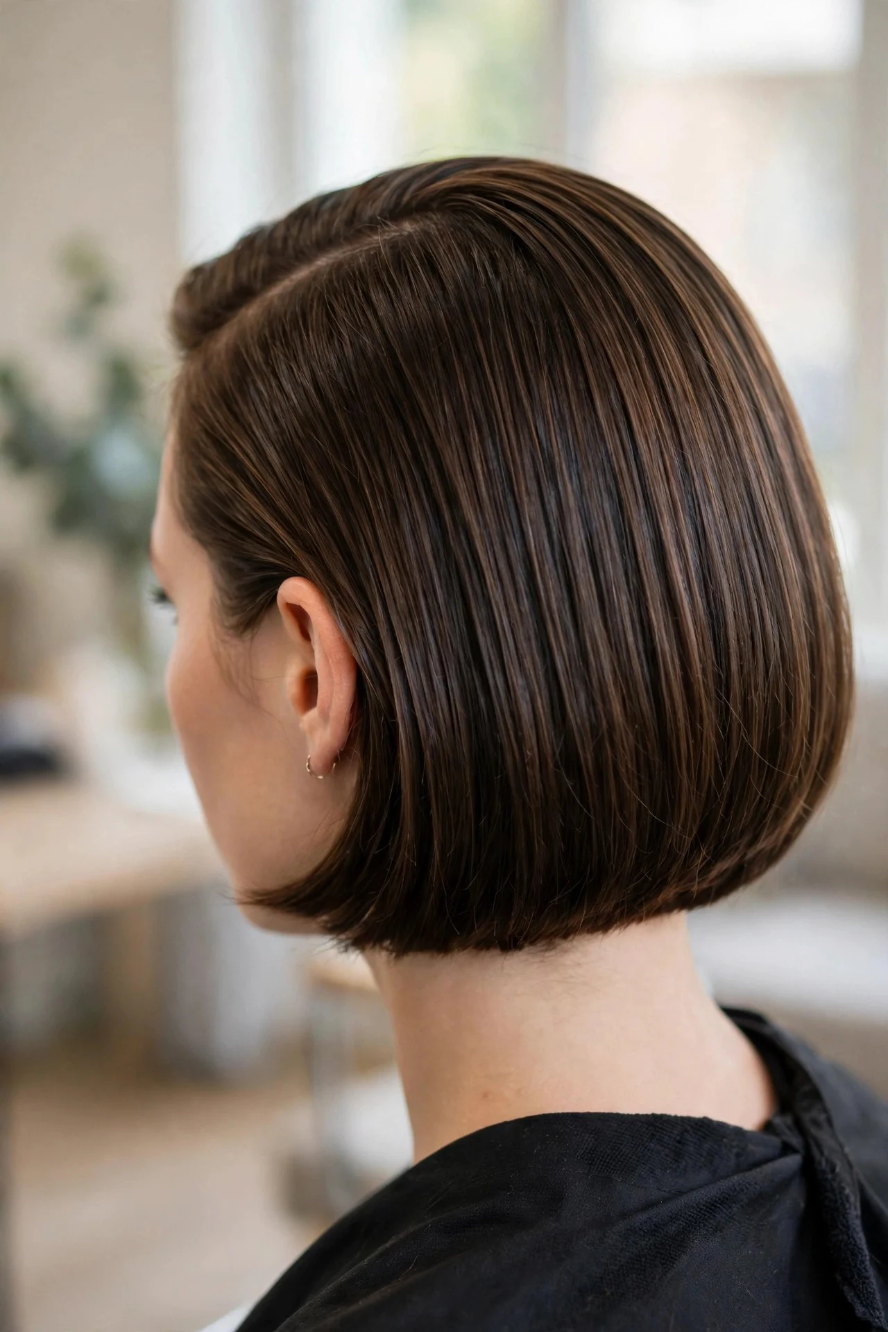 Side-Part Sleek Bob